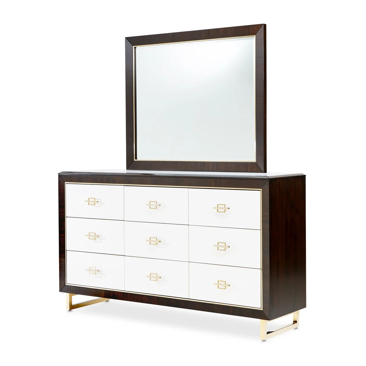 Belmont Place Dresser with Mirror - Espresso - Image 4