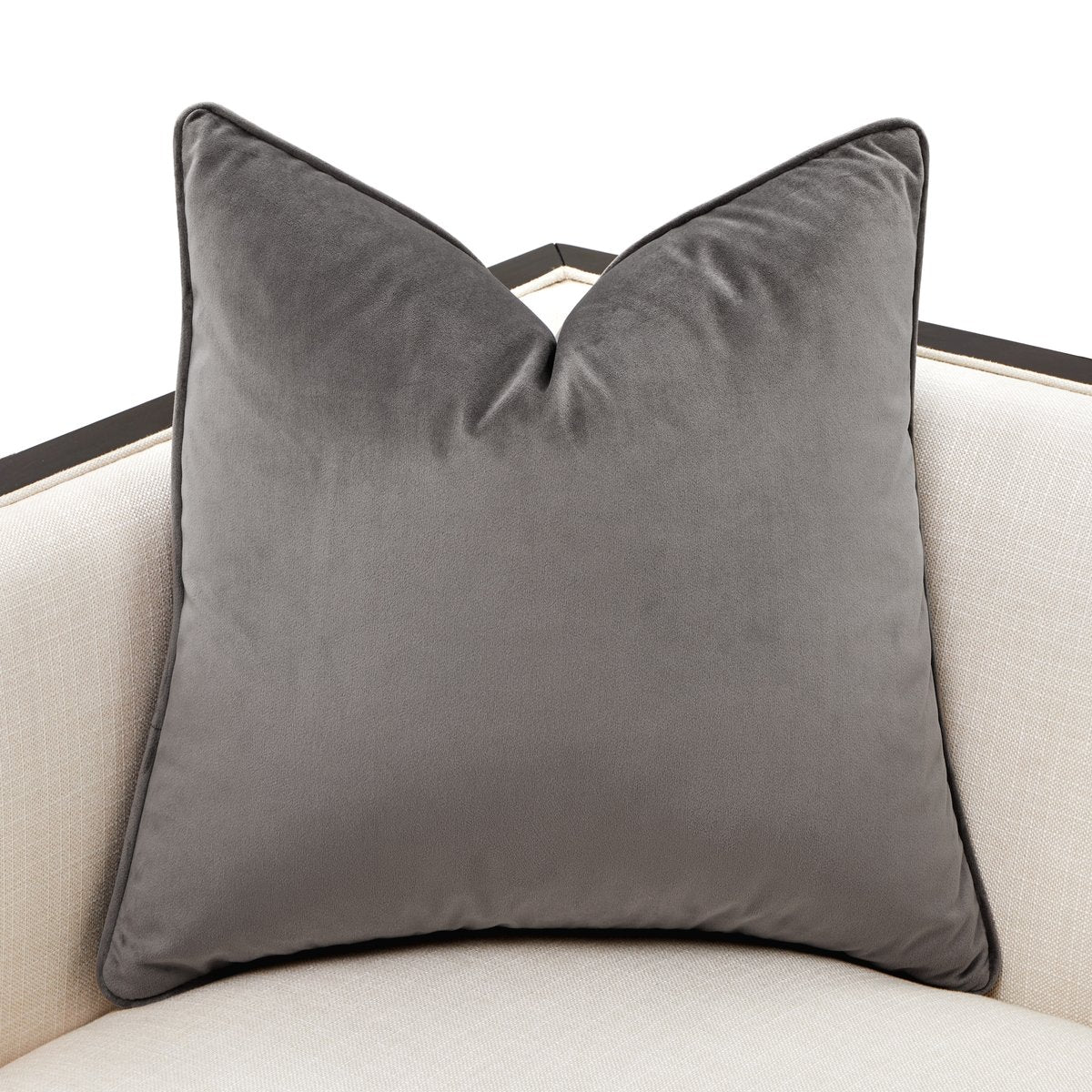 Belmont Place Loveseat - Cream/Espresso - Image 11