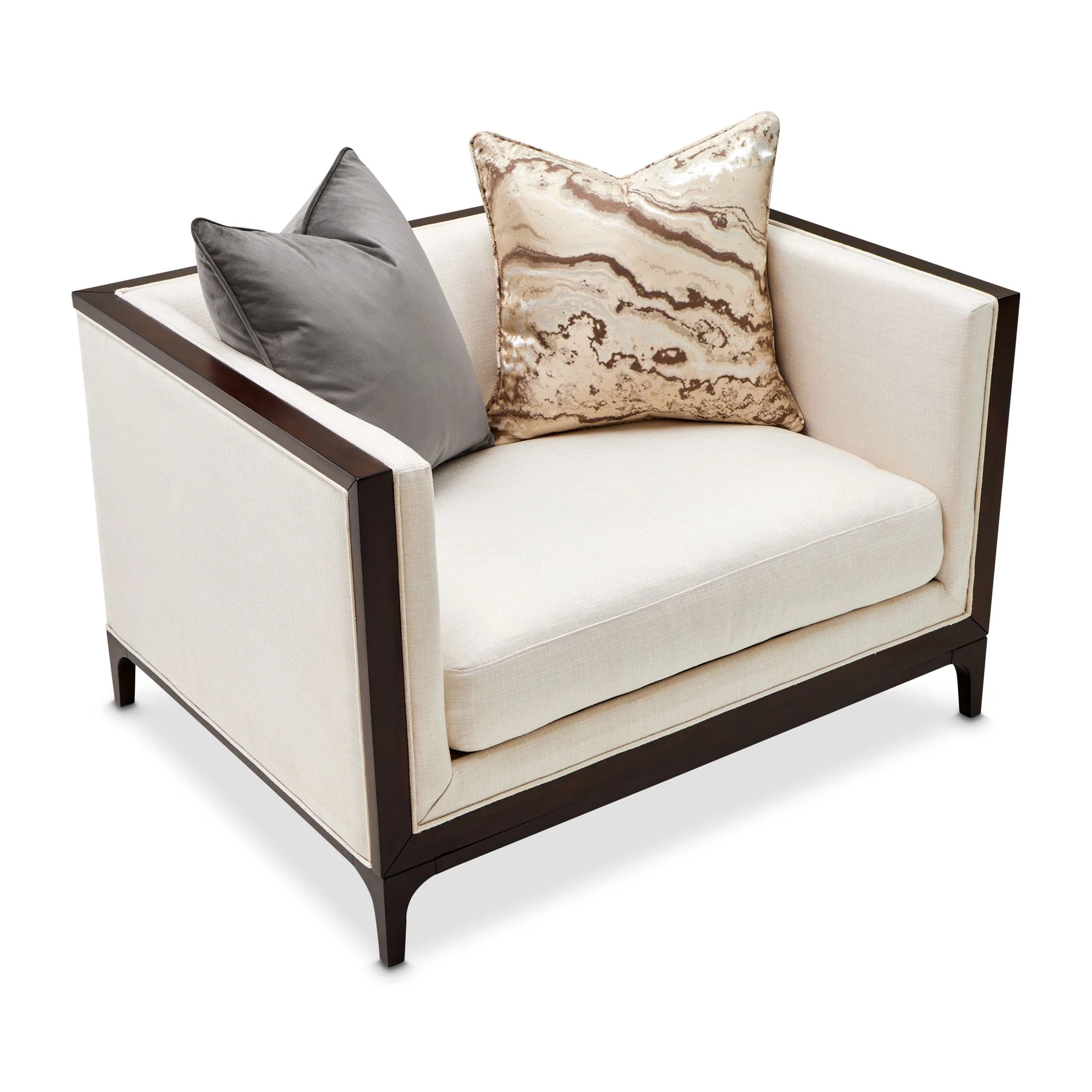 Belmont Place Matching Chair - Cream/Espresso - Image 12