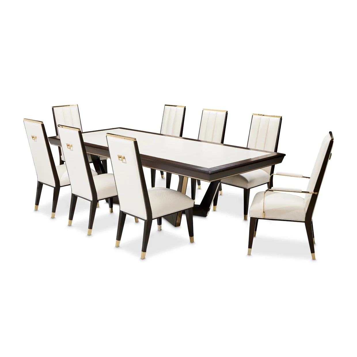 Belmont Place Rectangular Dining Table - Espresso - Image 10