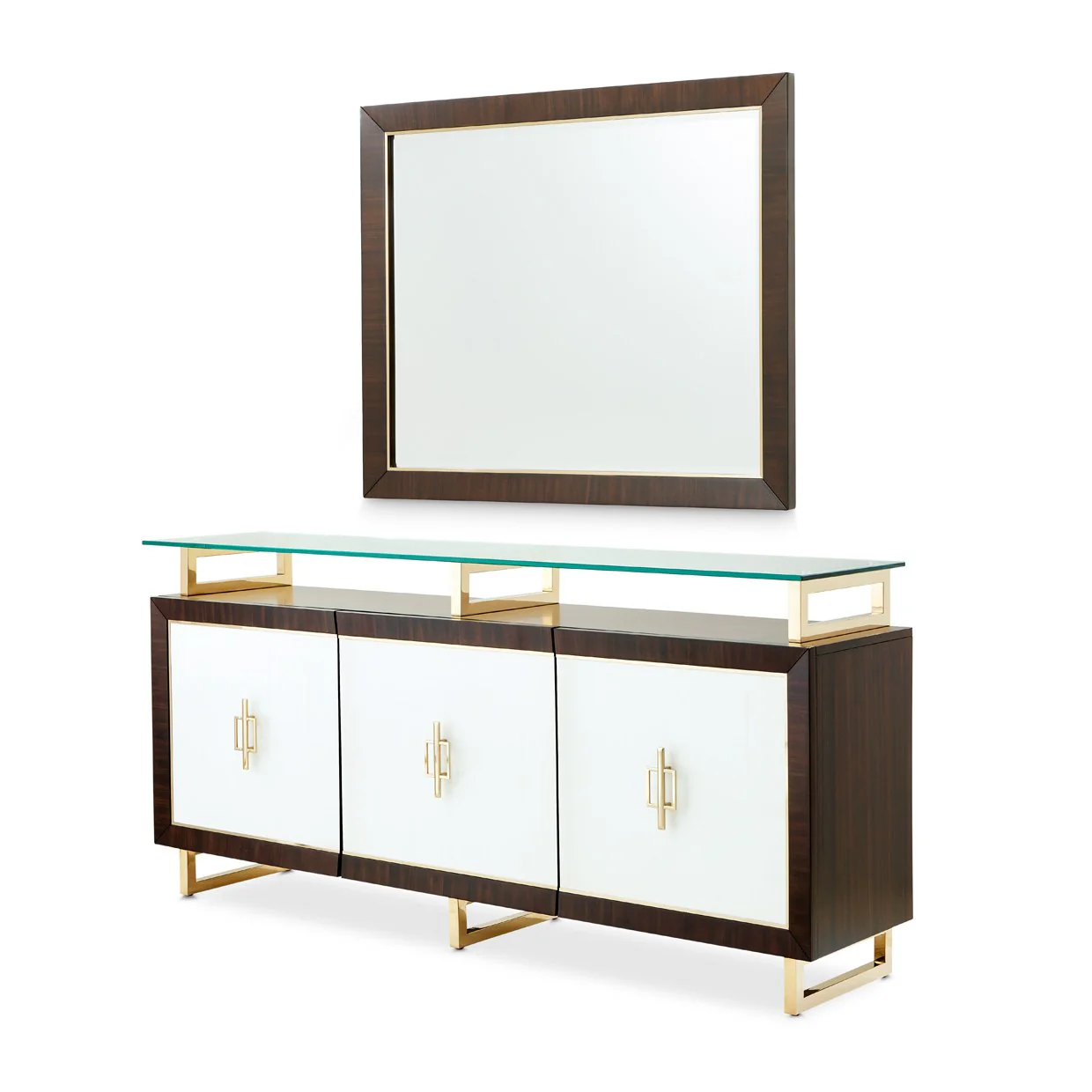 Belmont Place Sideboard with Mirror - Espresso - Image 2