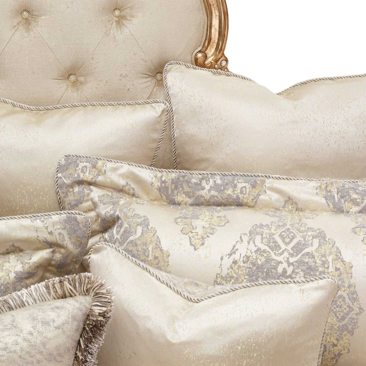 Bennett 10-Piece King Comforter Set - Champagne - Image 4