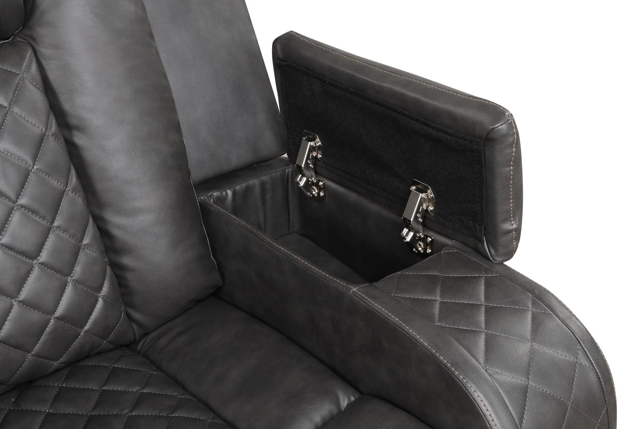 Benz 2PC Living Room Set Gray - Image 11