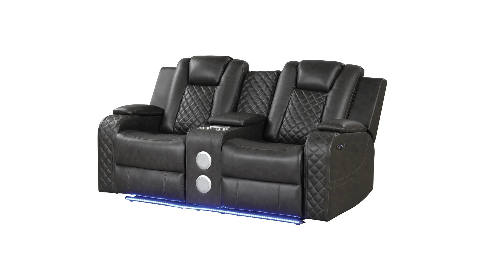 Benz 2PC Living Room Set Gray - Image 8
