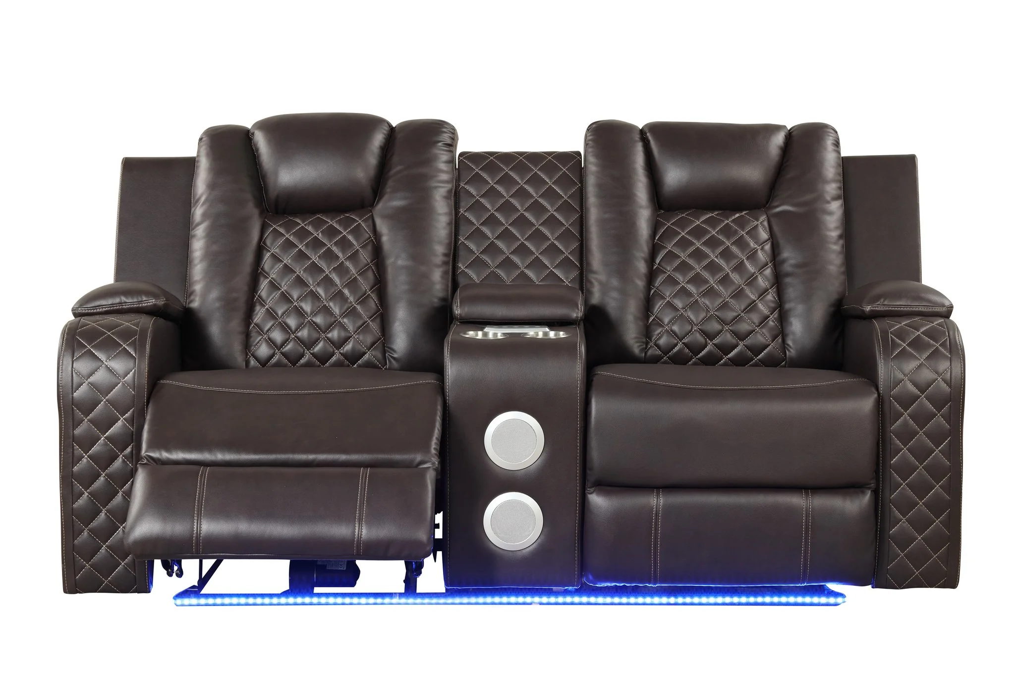Benz 3 PC Living Room Set Brown - Image 9