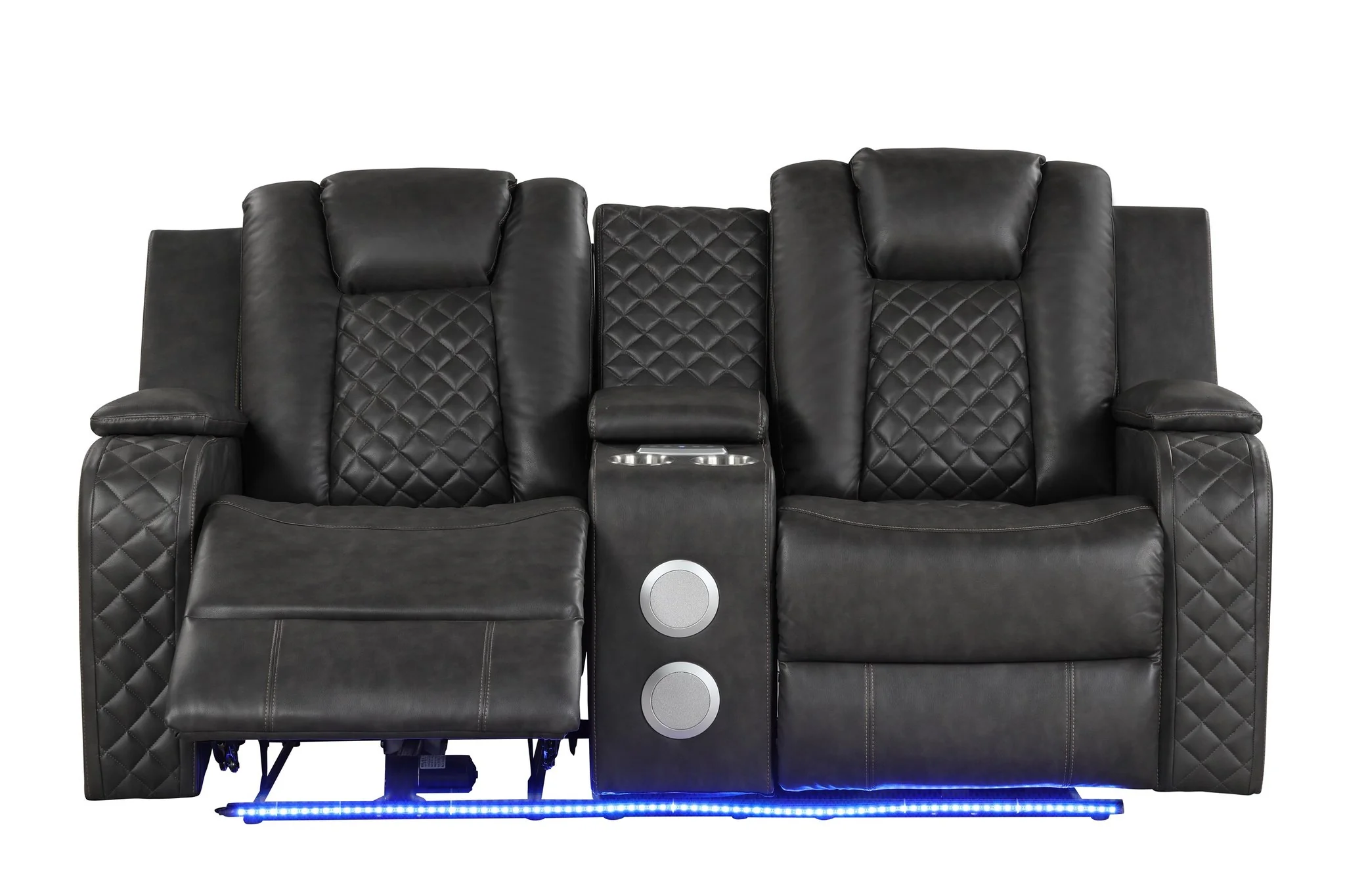 Benz 3 PC Living Room Set Gray - Image 10