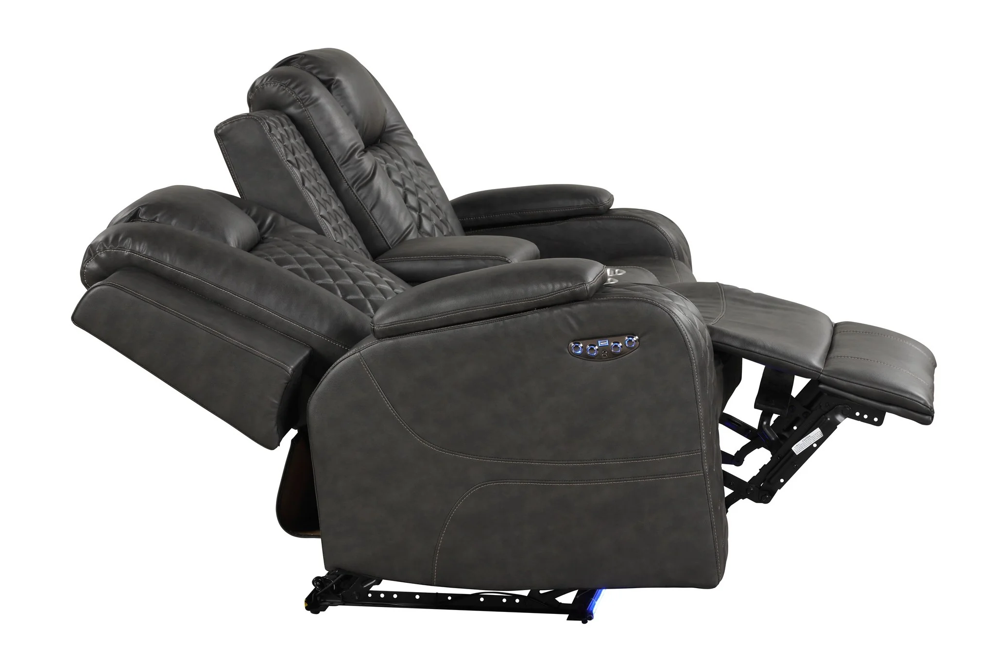 Benz Loveseat Gray - Image 6