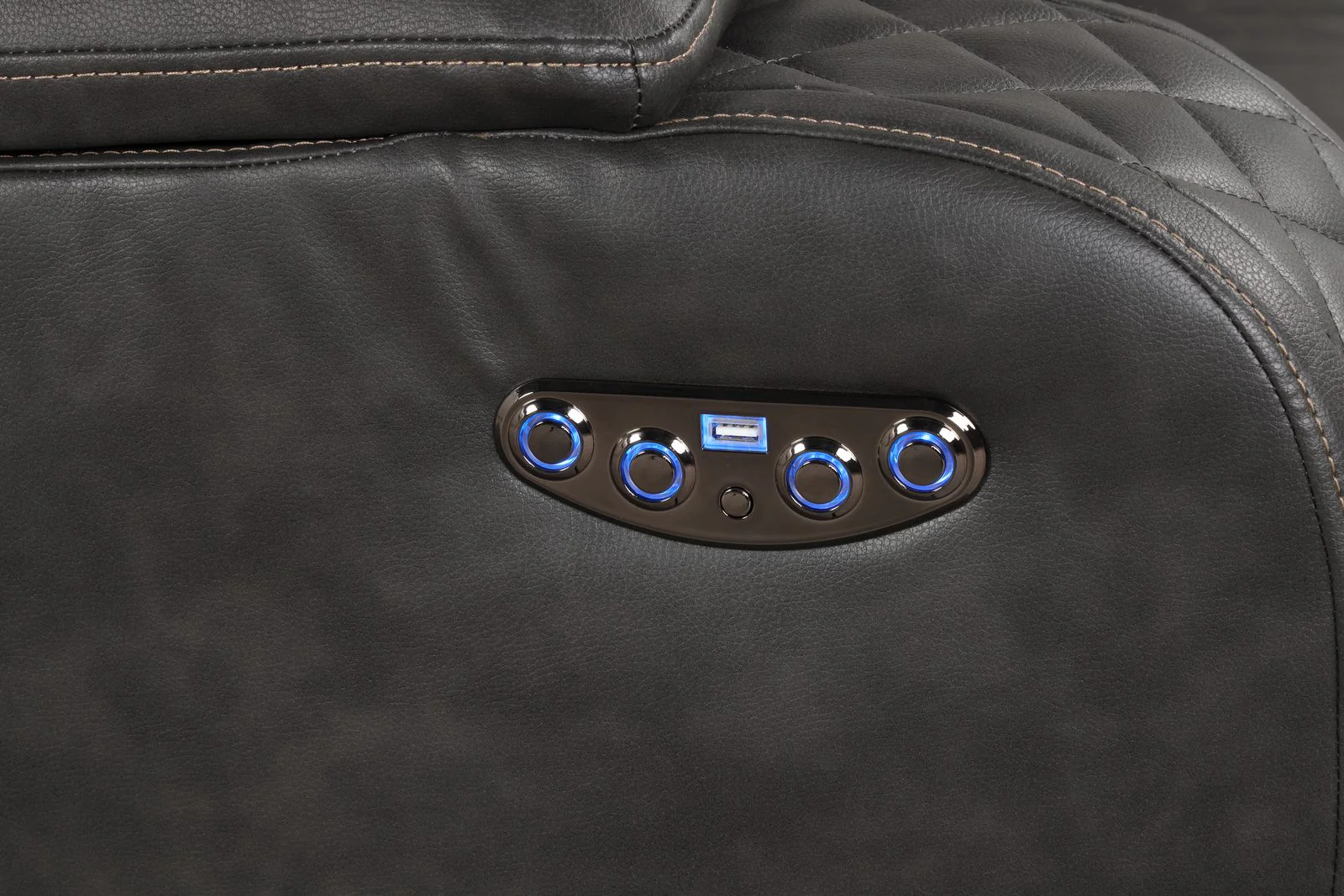 Benz Reclining Chair Gray - Image 5