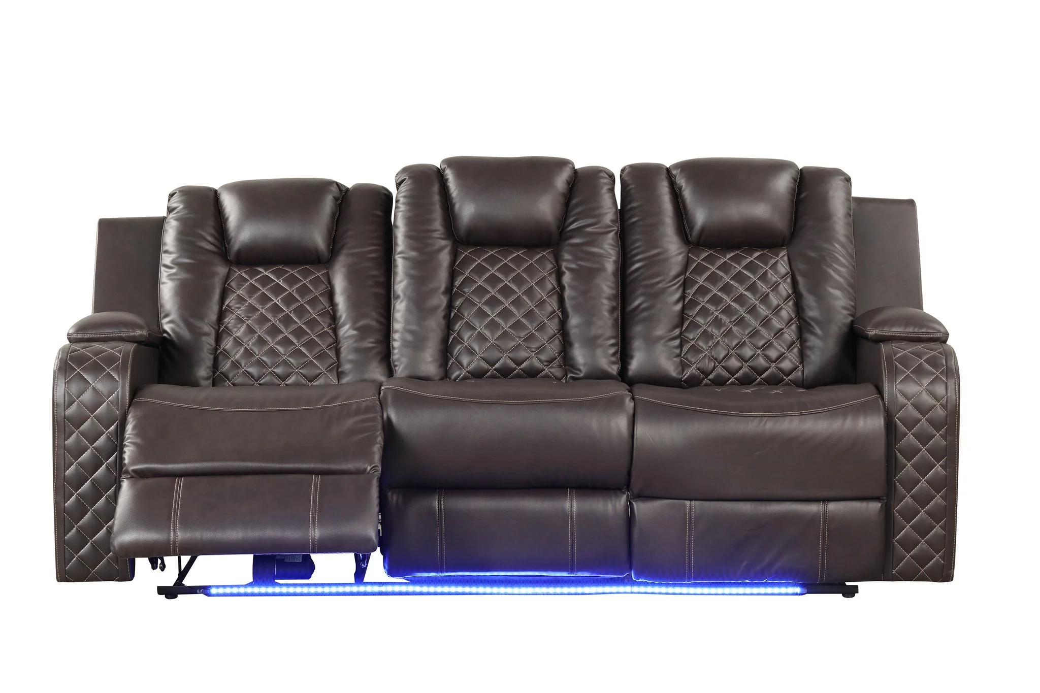 Benz Sofa Brown - Image 4