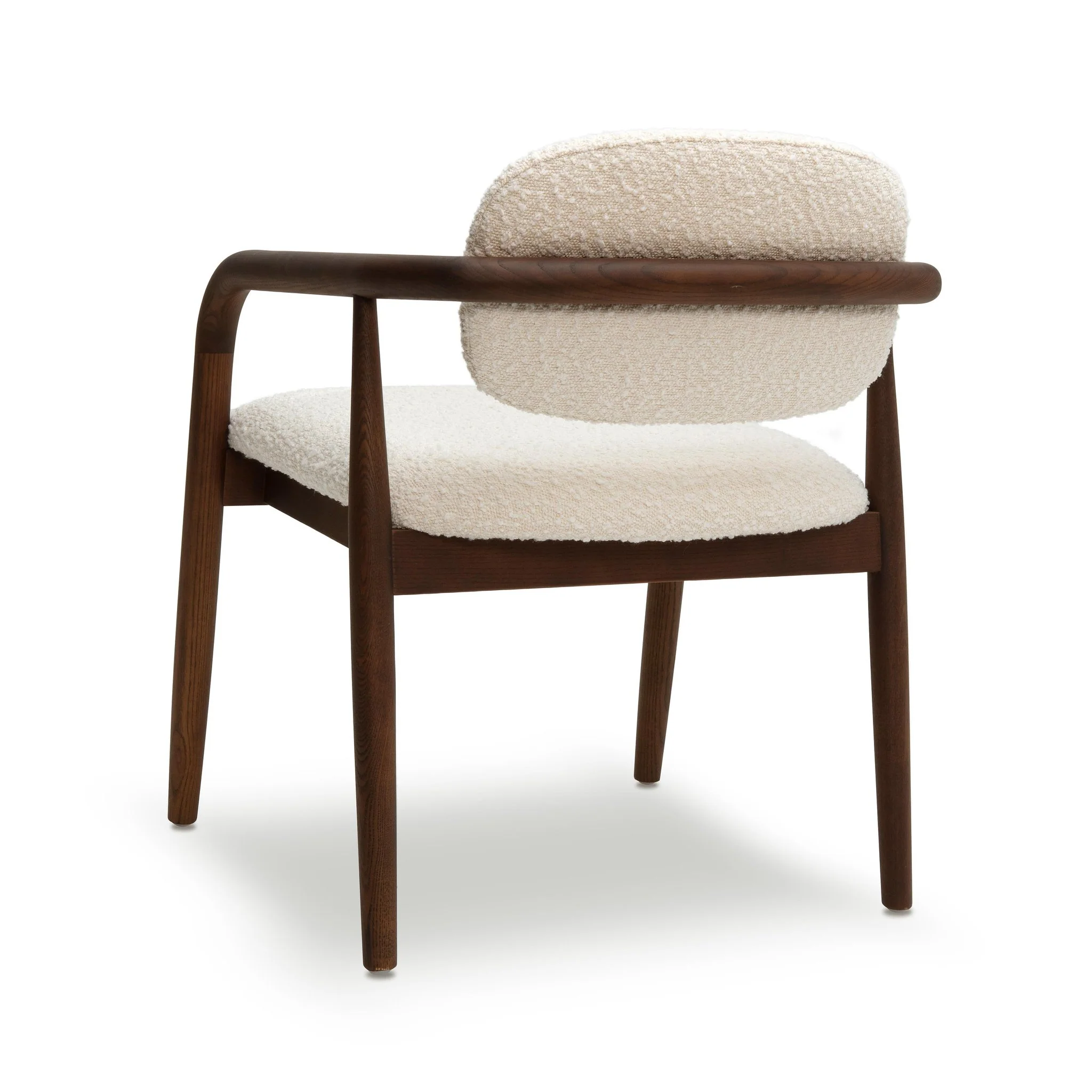 Betsy Cream Performance Boucle Dining Chair - Image 4