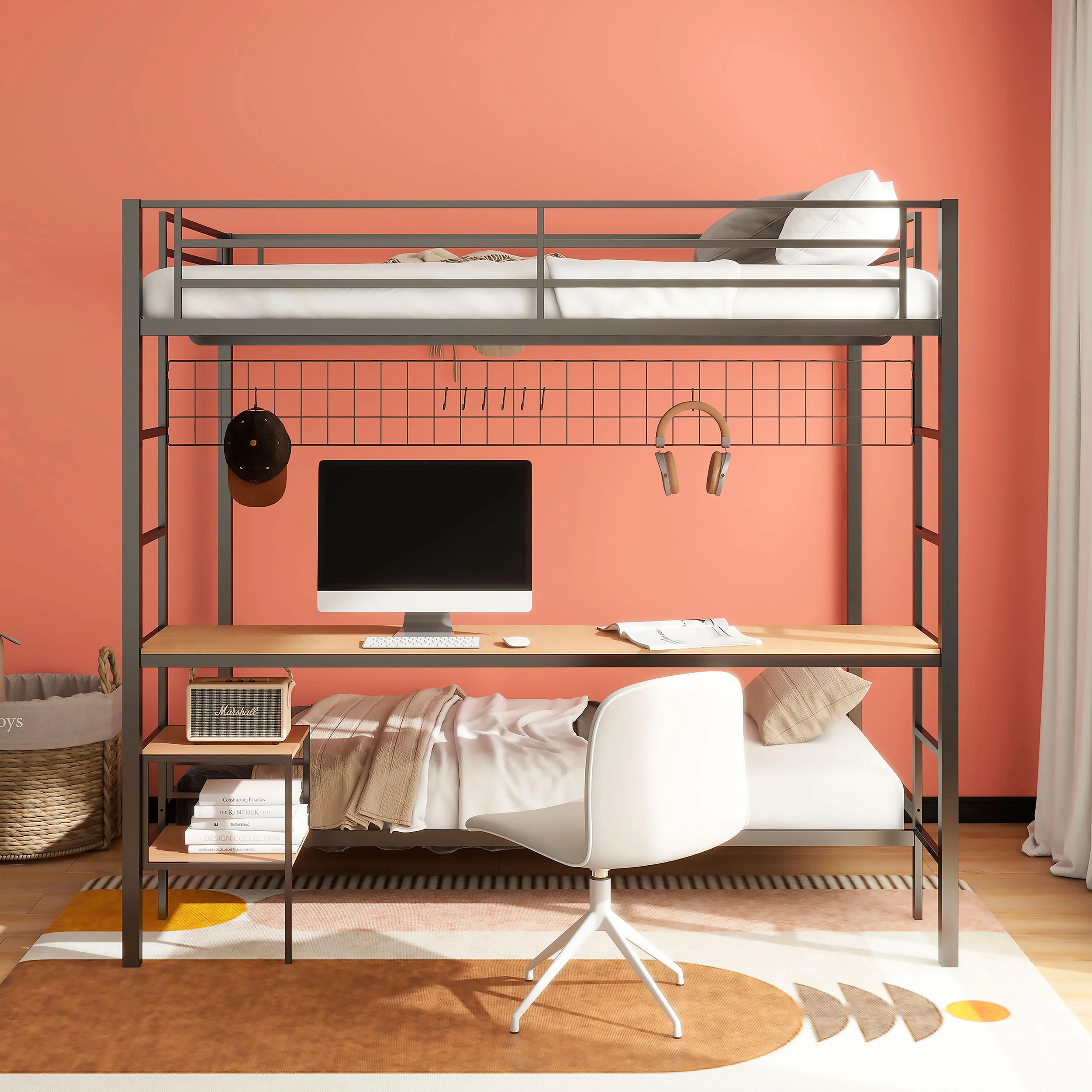 Bettoni Workstation Bunk Bed - Image 3