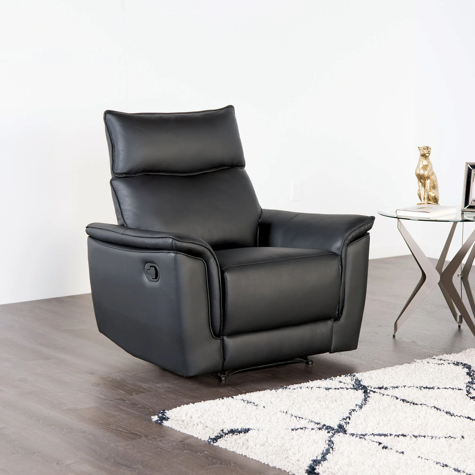 Bienne Recliner, Black - Image 5