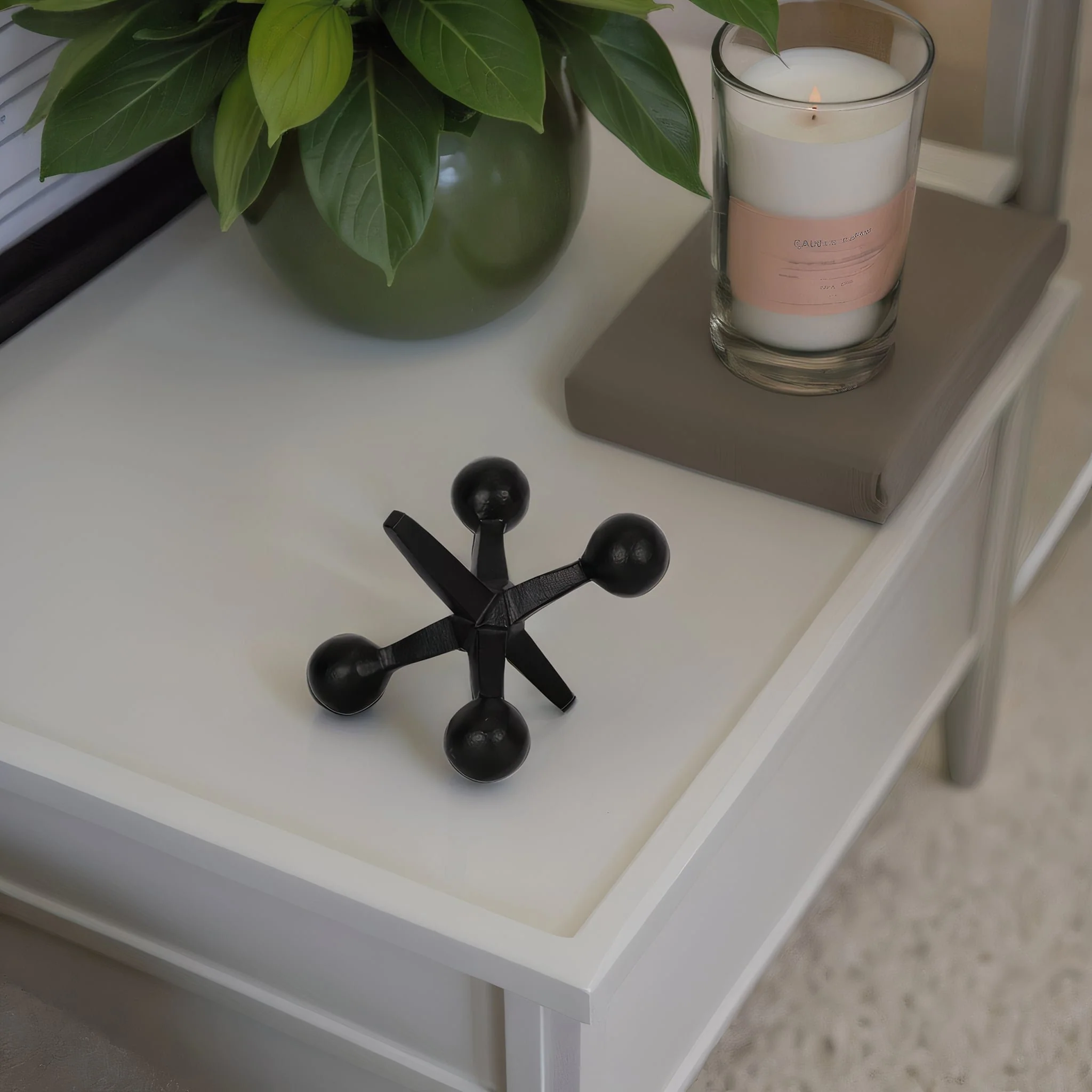 Black Metal Jacks Decor, 5 - Image 5