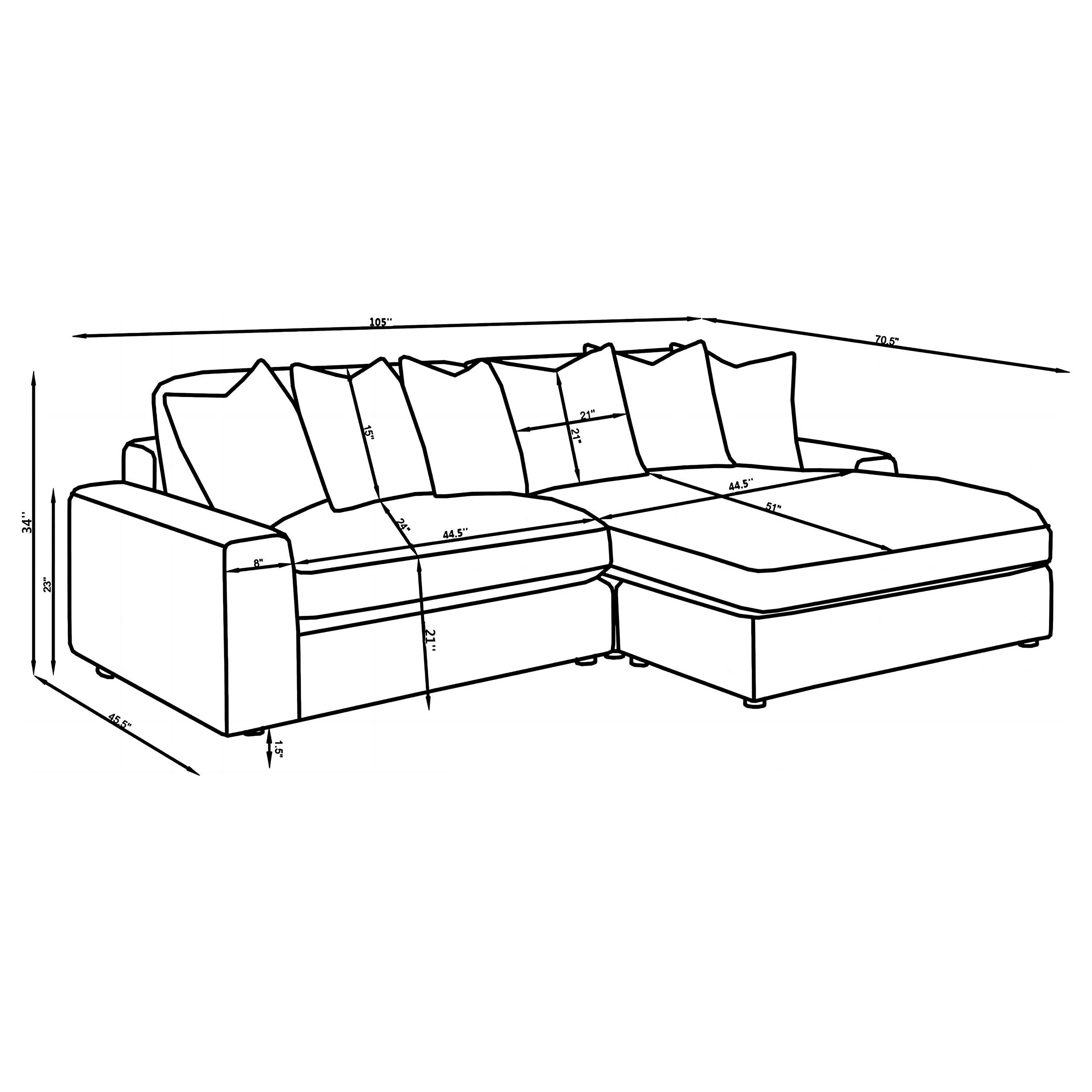 Blaine Sectional Sofa - Image 37