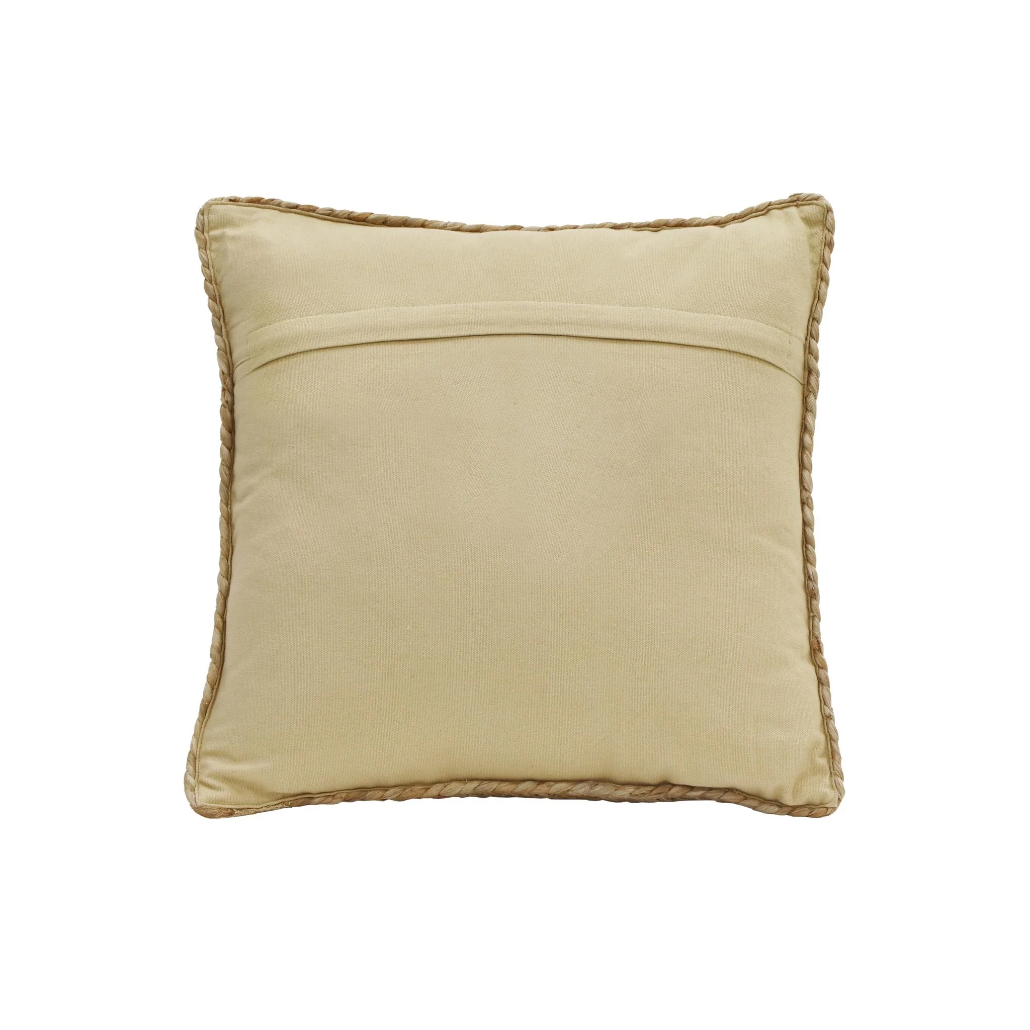 Blank Mind Black Square Accent Pillow - Image 4
