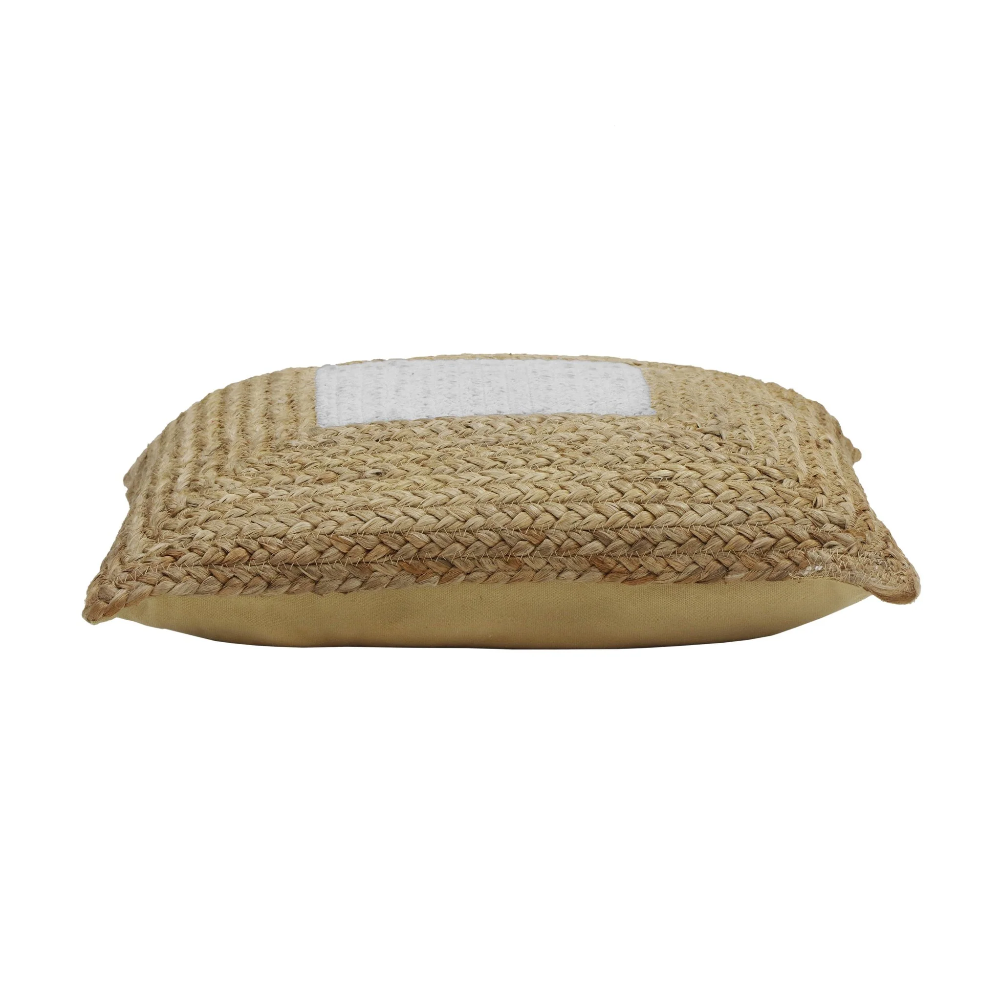 Blank Mind White Square Accent Pillow - Image 3
