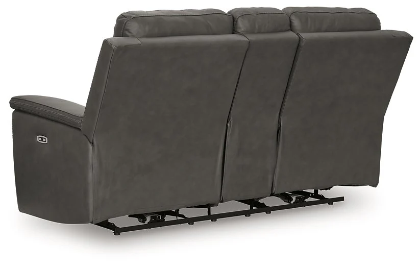 Bleckley Power Reclining Loveseat with Console - Image 20