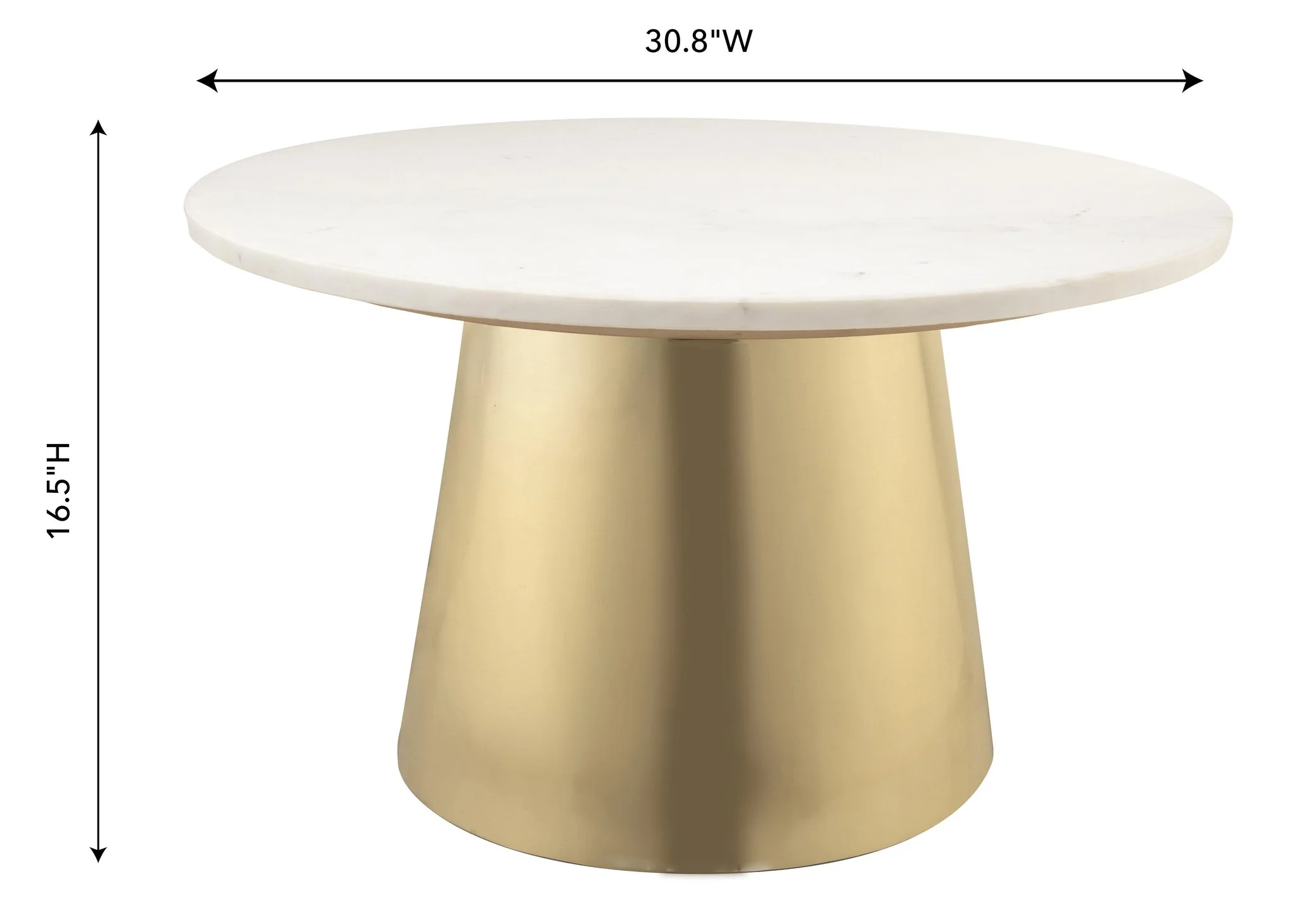 Bleeker Marble Coffee Table - Image 5