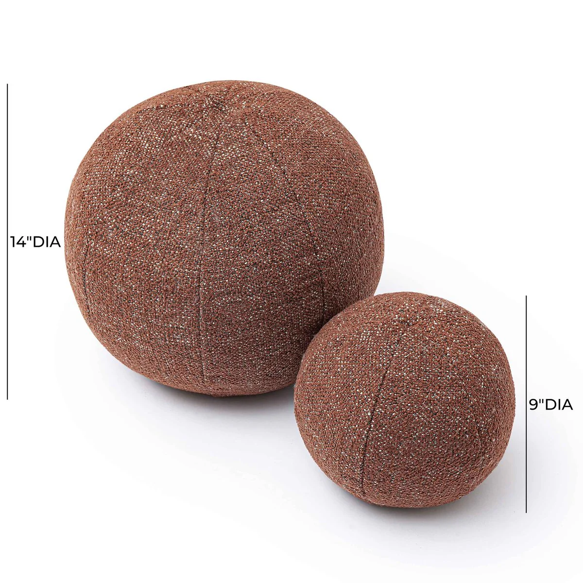 Boba Red Sedona Textured Basketweave 14 inch Pillow - Image 6