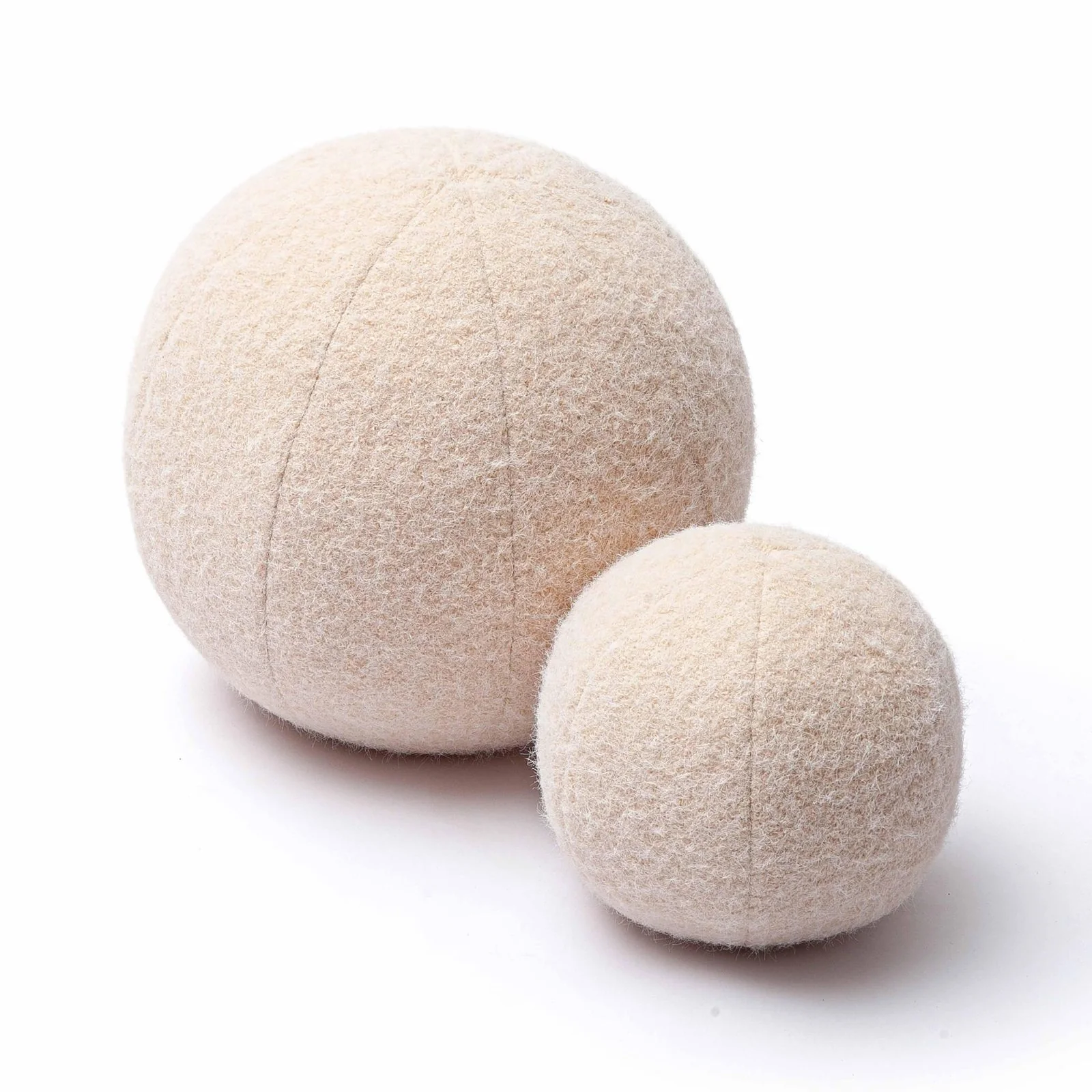 Boba Rose-Tan Long Mohair 14 inch Pillow - Image 5