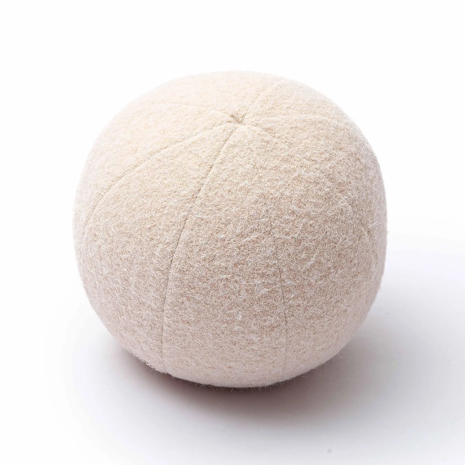 Boba Rose-Tan Long Mohair 9 inch Pillow - Image 3