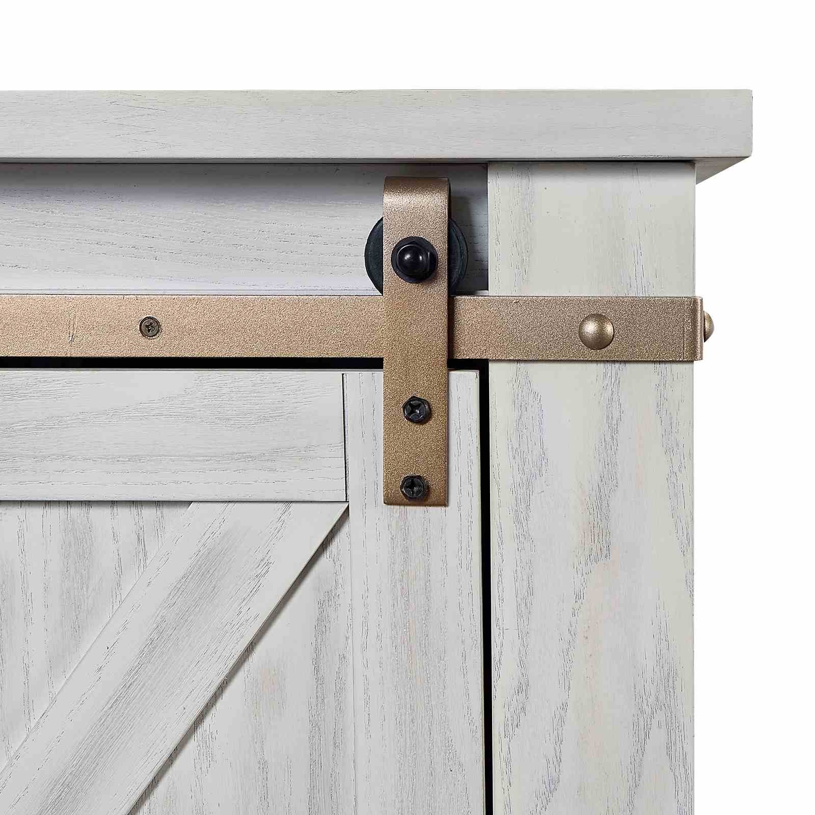 Borrego TV Stand, Antique White - Image 5