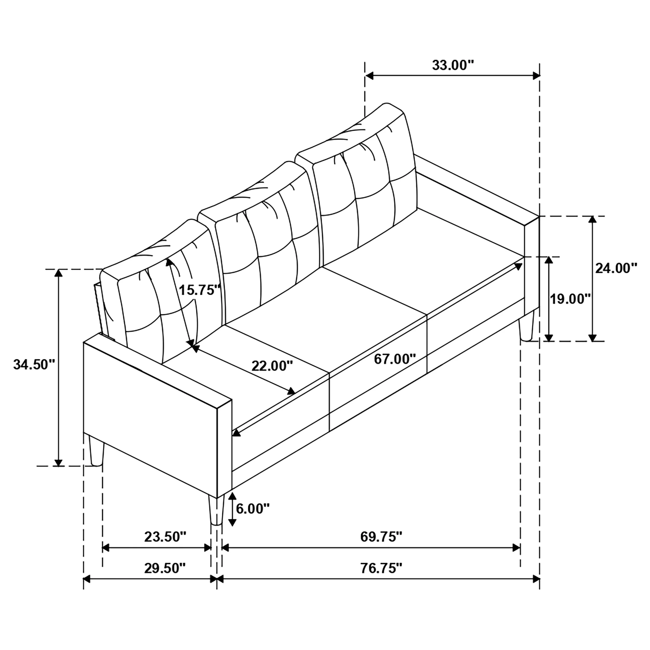 Bowen Sofa Set - Image 27