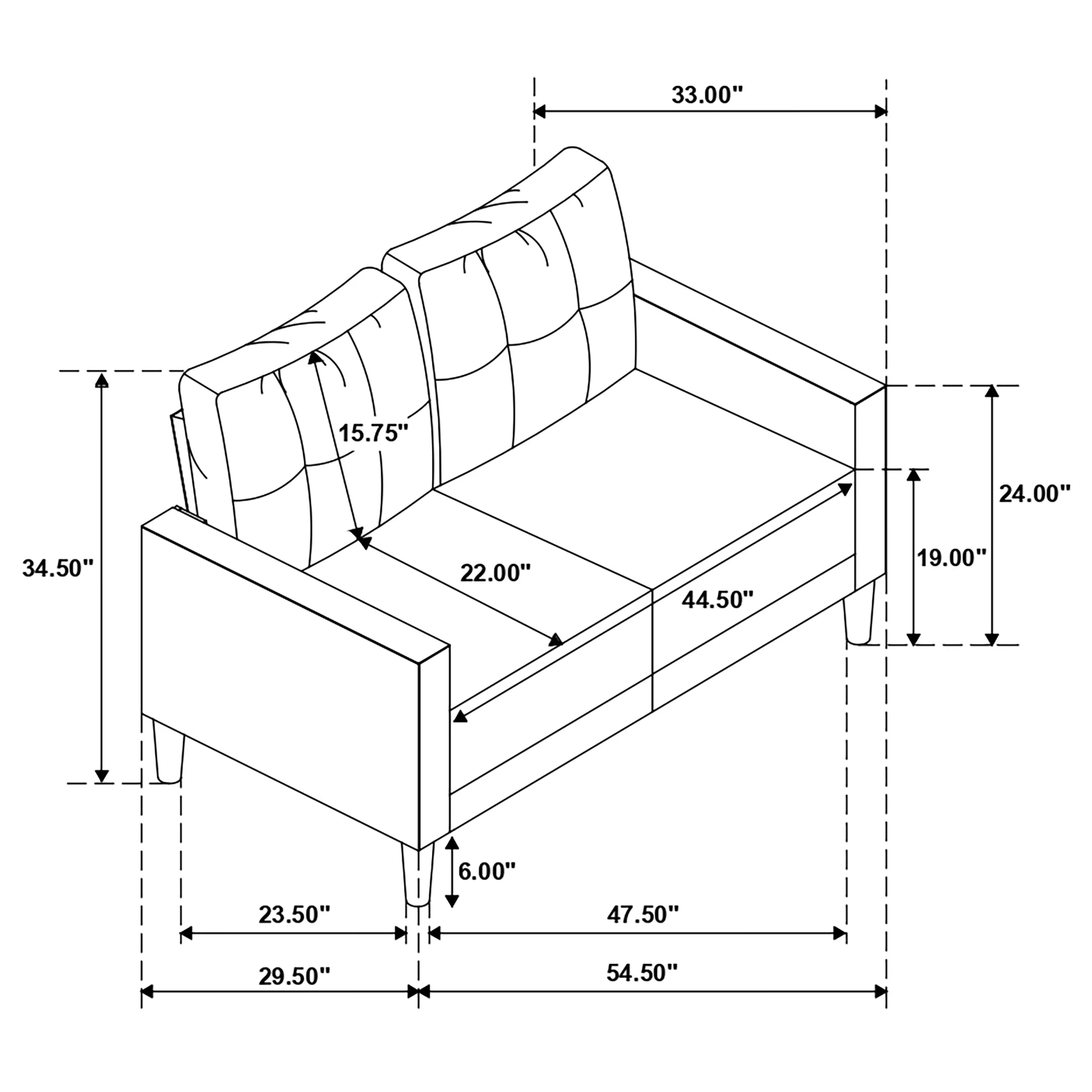 Bowen Sofa Set - Image 59
