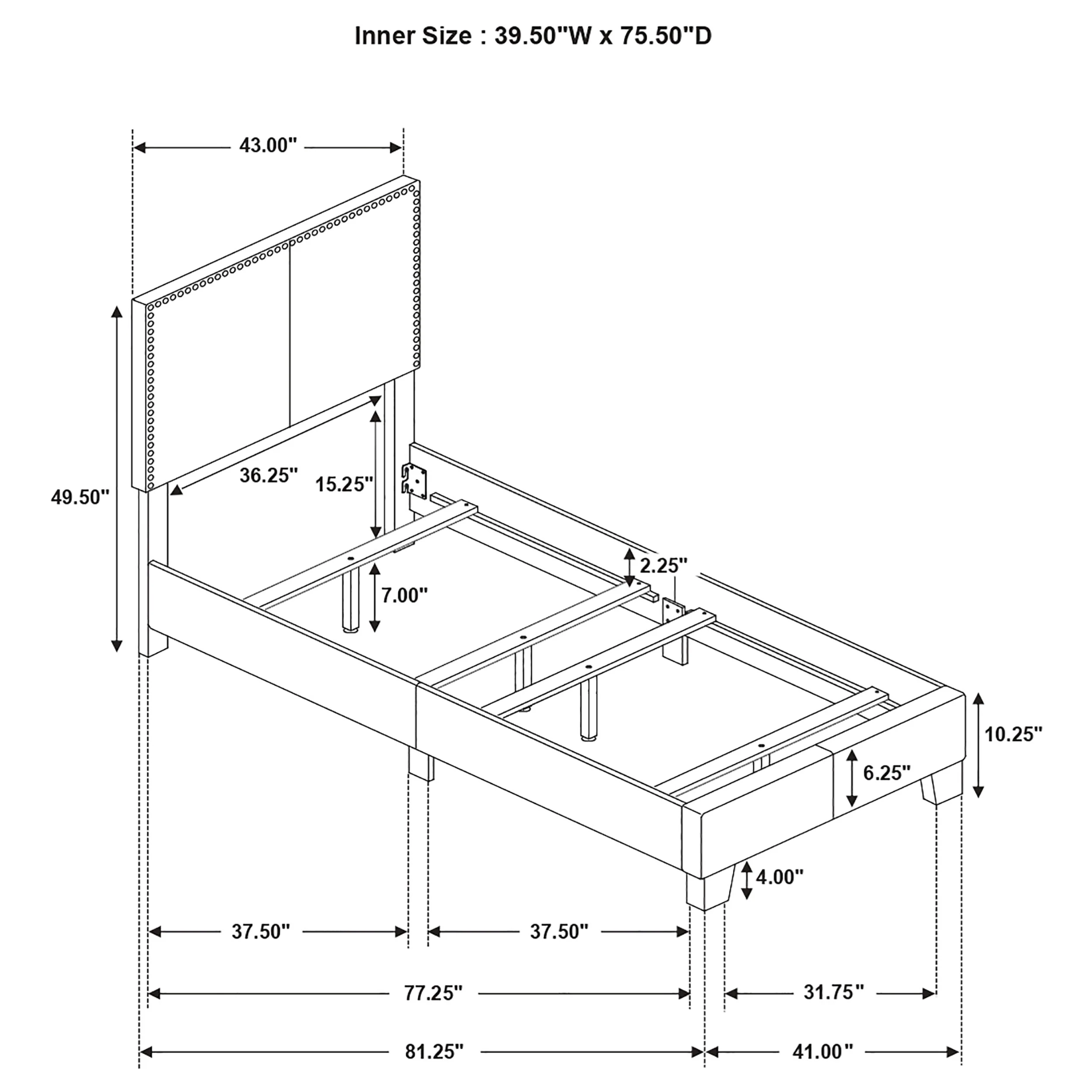 Boyd Panel Bed - Image 22