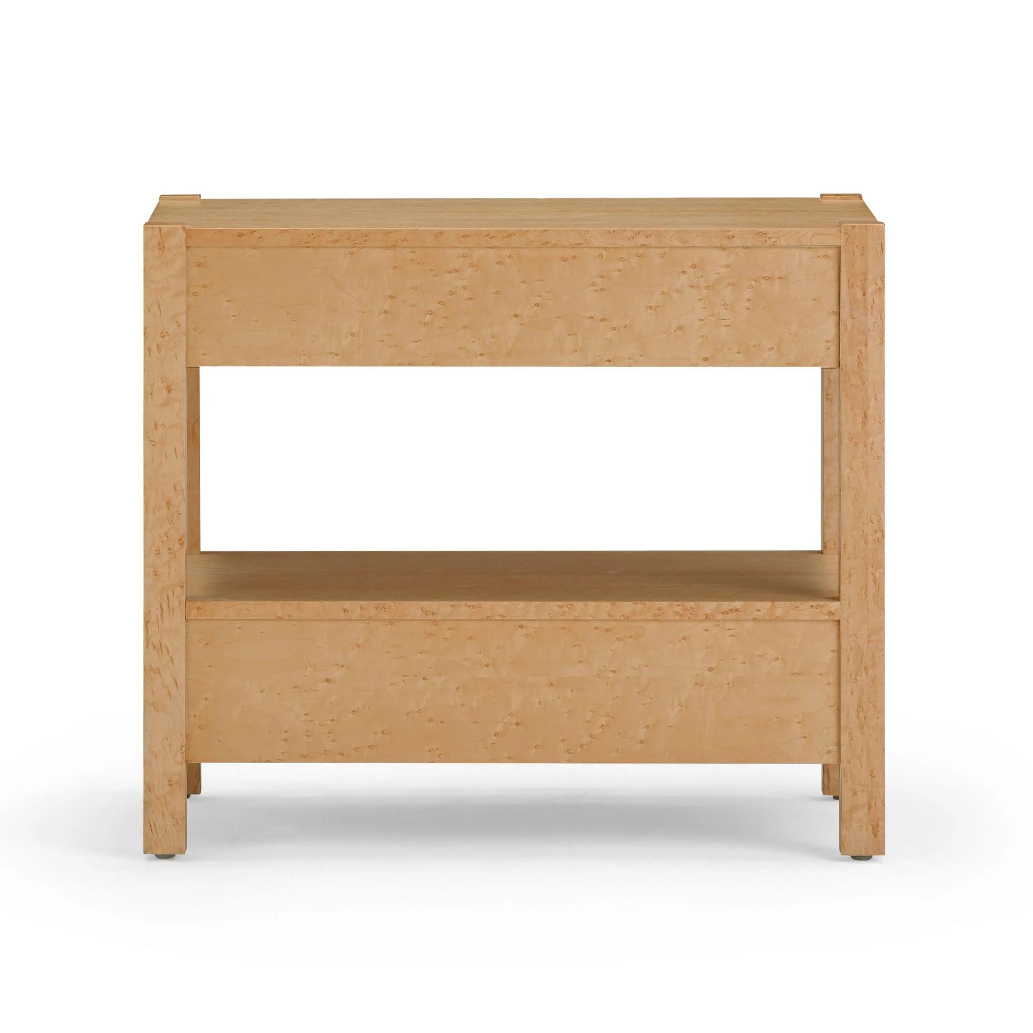 Brandyss Birdseye Maple 2-Drawer Nightstand - Image 5