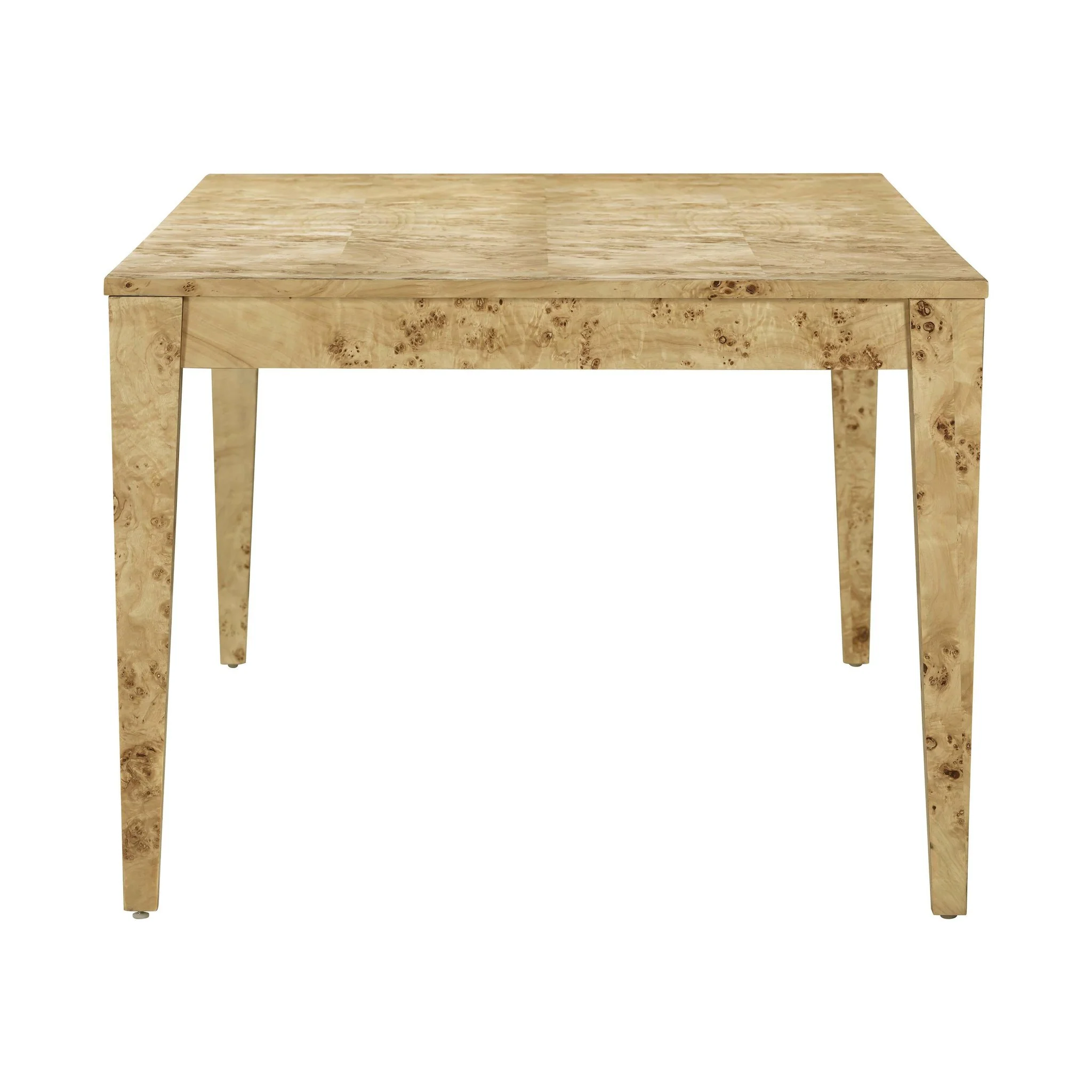 Brandyss Natural Burl Rectangular Dining Table - Image 4