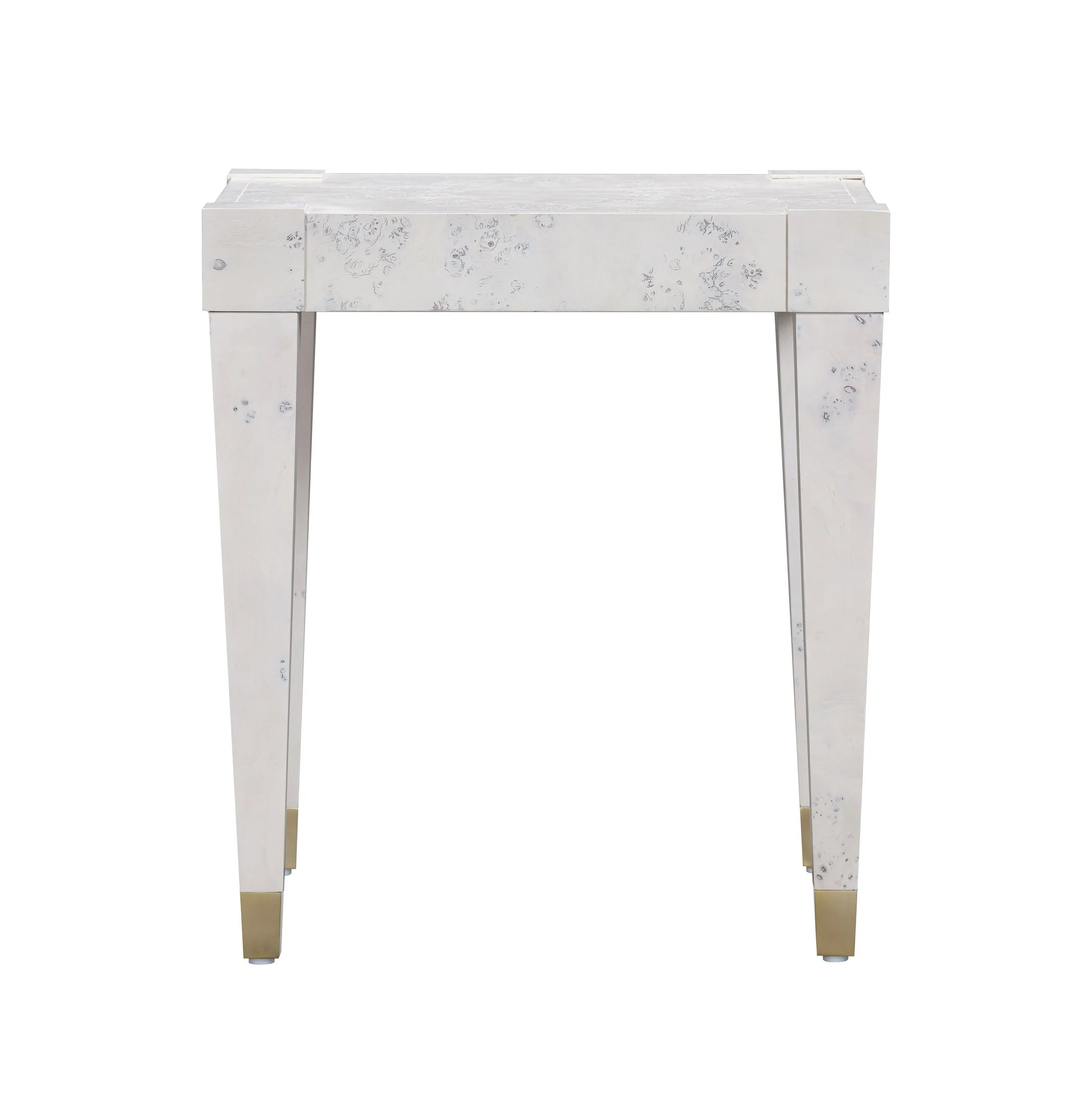 Brandyss White Burl End Table - Image 2