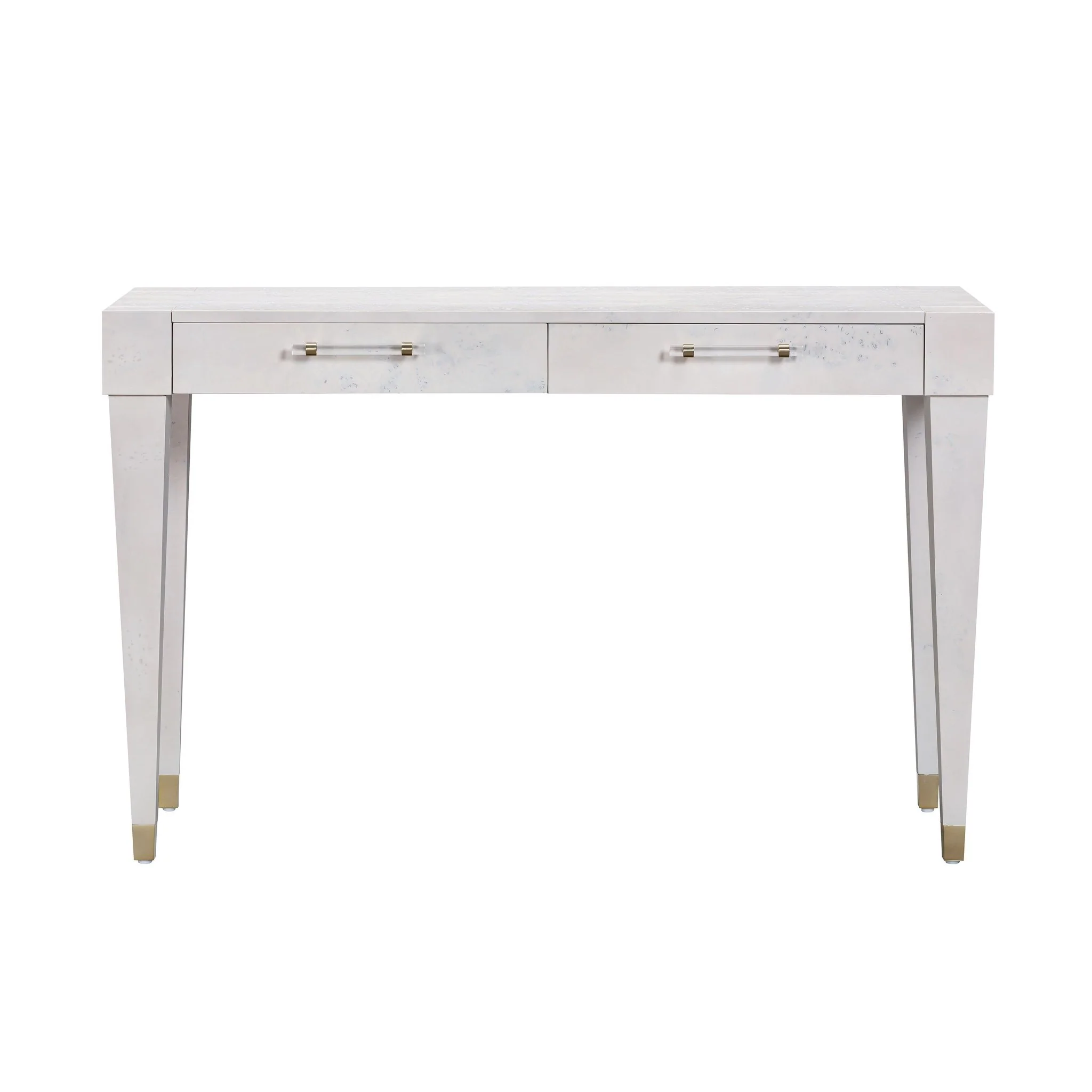Brandyss White Burl Work Desk - Image 3