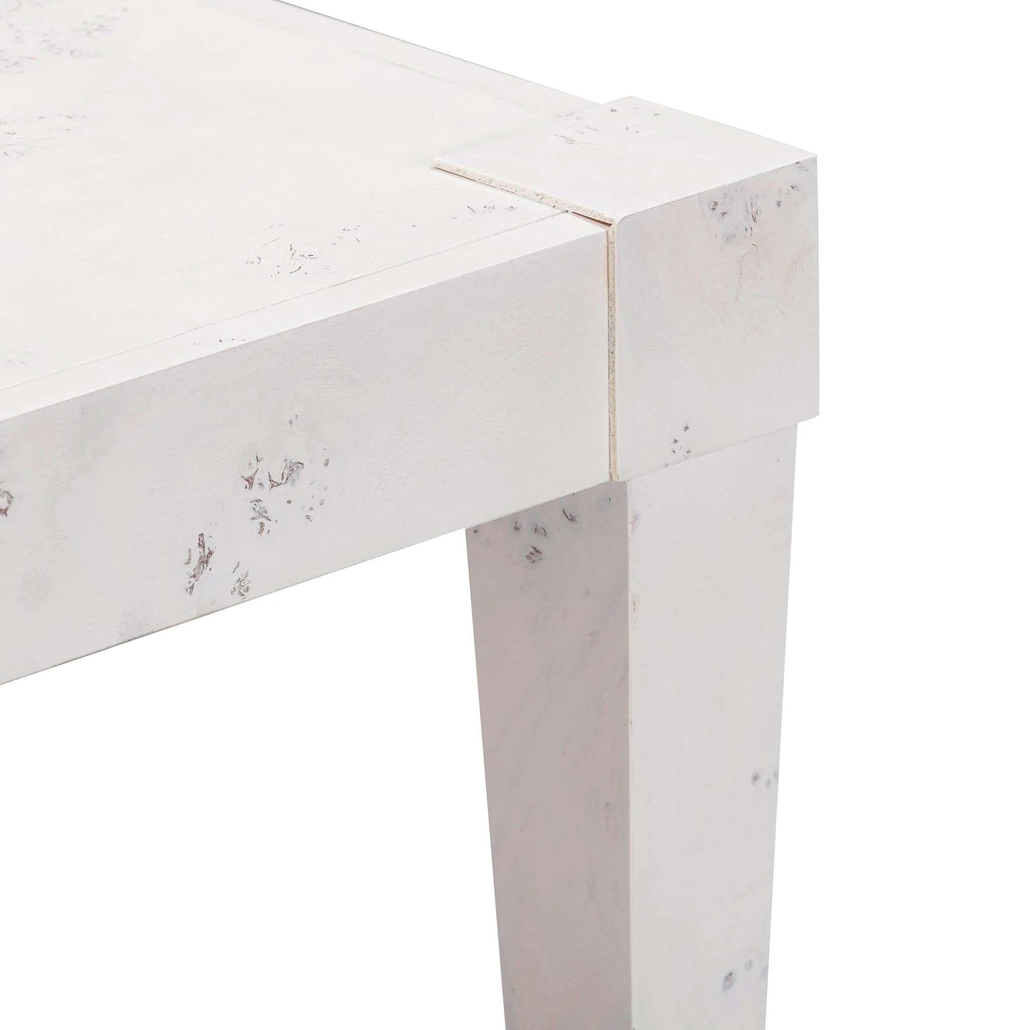 Brandyss White Burl Work Desk - Image 4