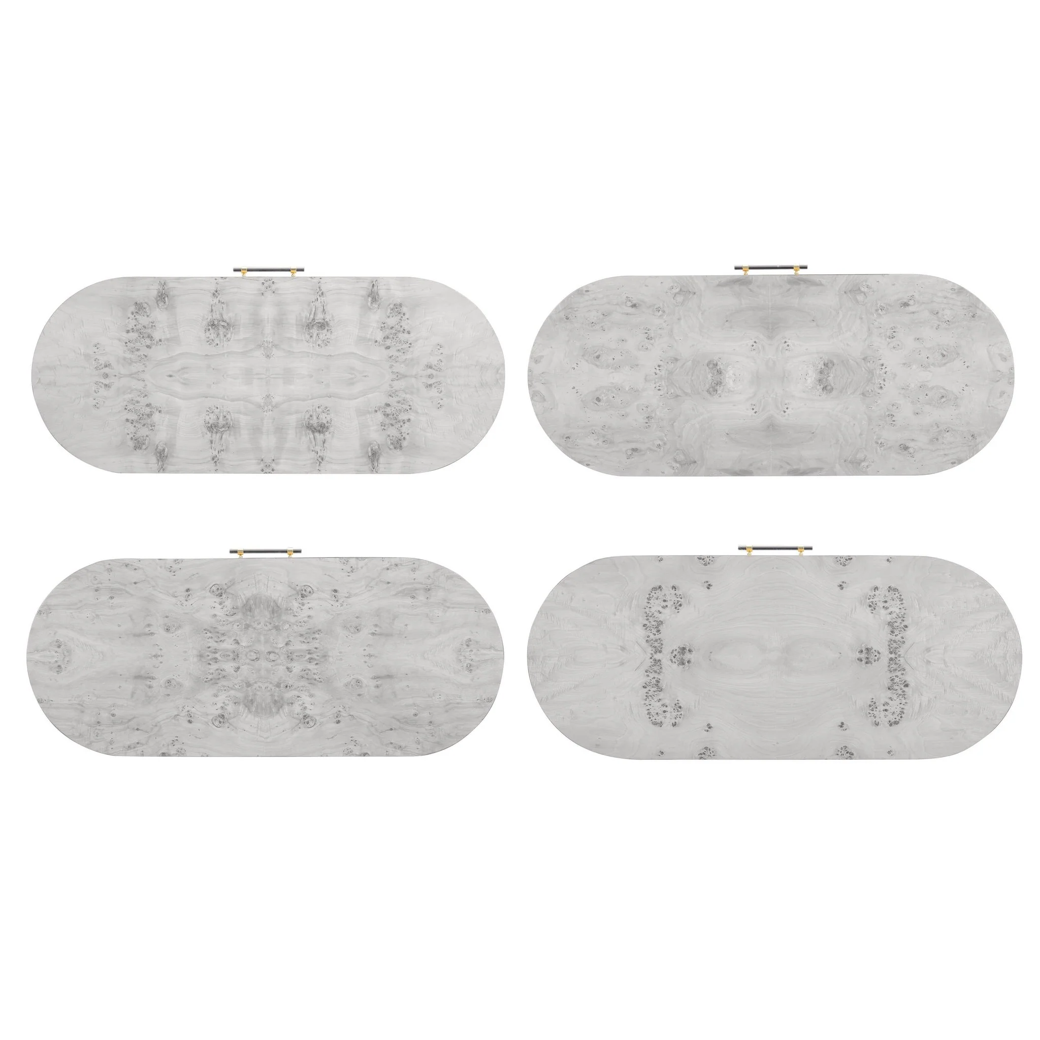 Brandyss White Burl Work Desk - Image 8