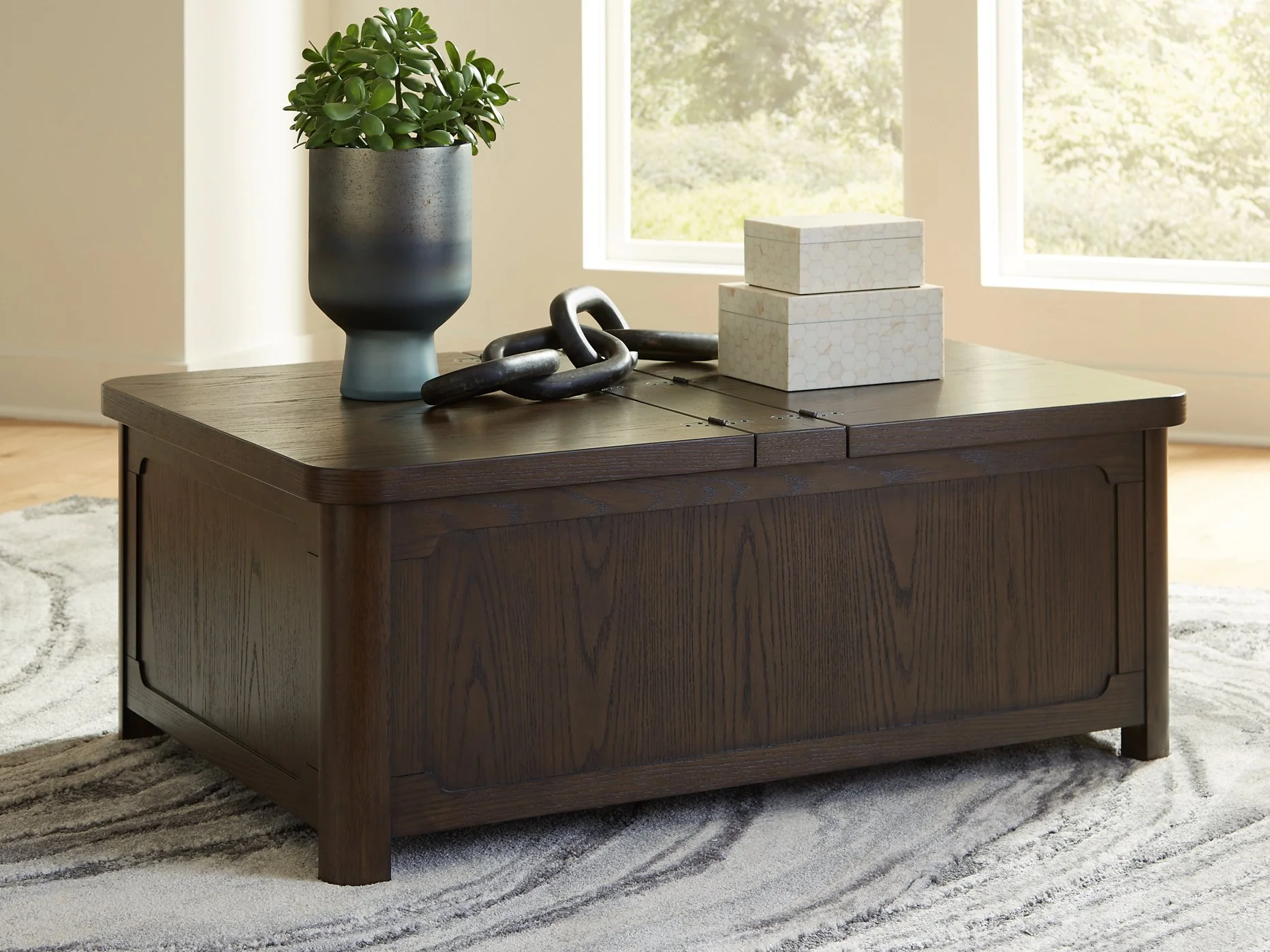 Breckington Coffee Table With Storage - Image 2