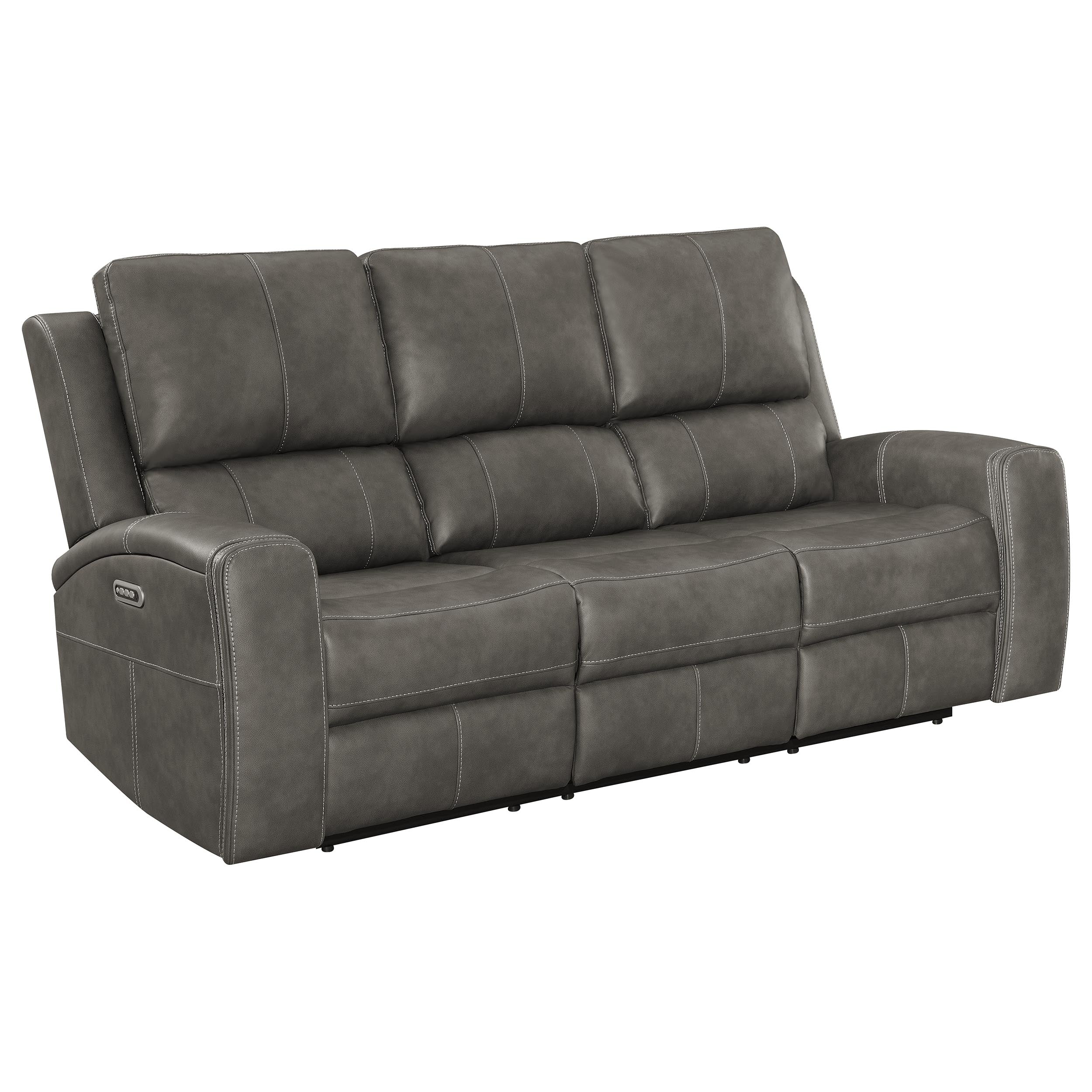 Brickston Triple Power Reclining Sofa Set - Image 3