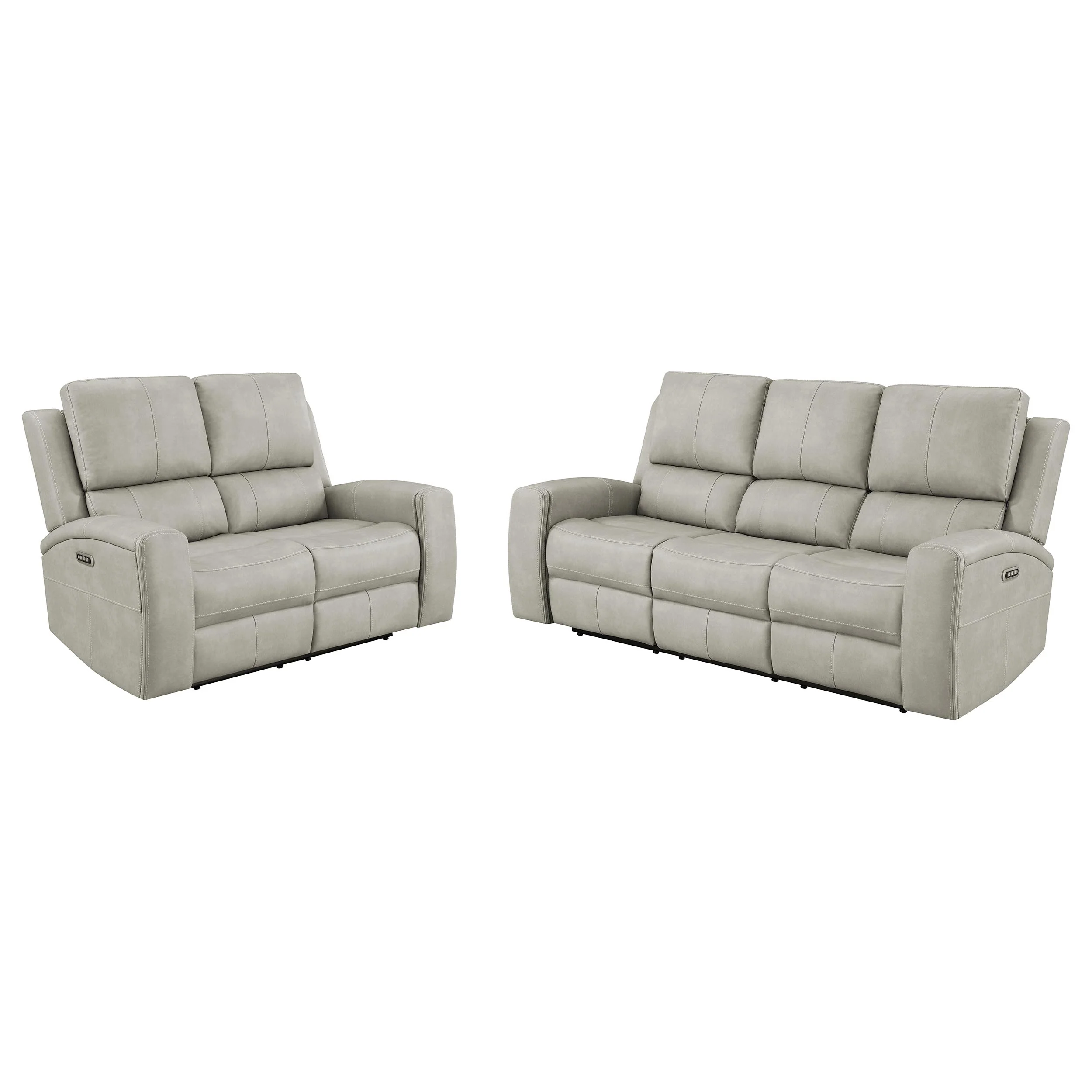 Brickston Triple Power Reclining Sofa Set - Image 35