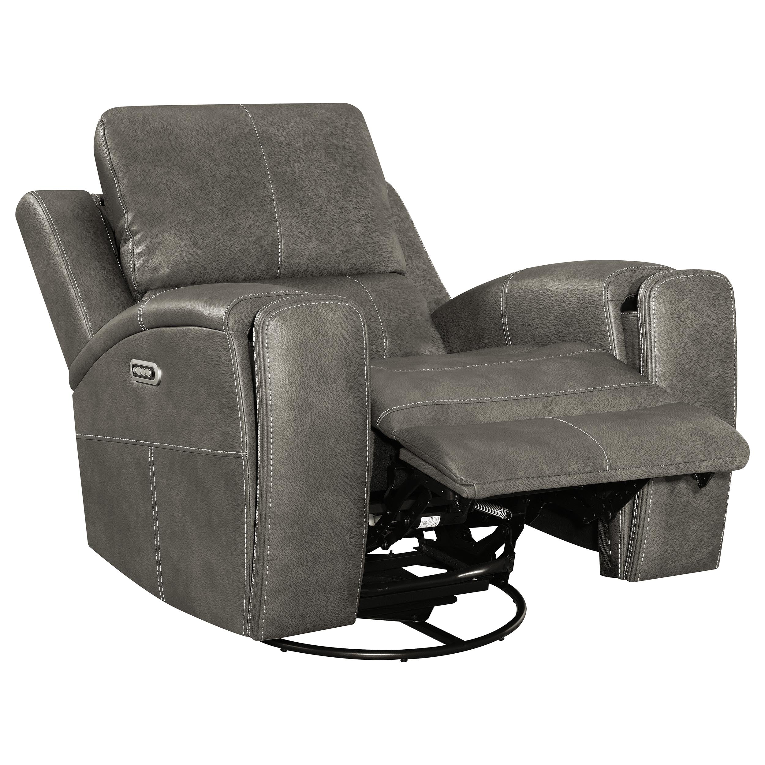 Brickston Triple Power Swivel Glider Recliner - Image 4