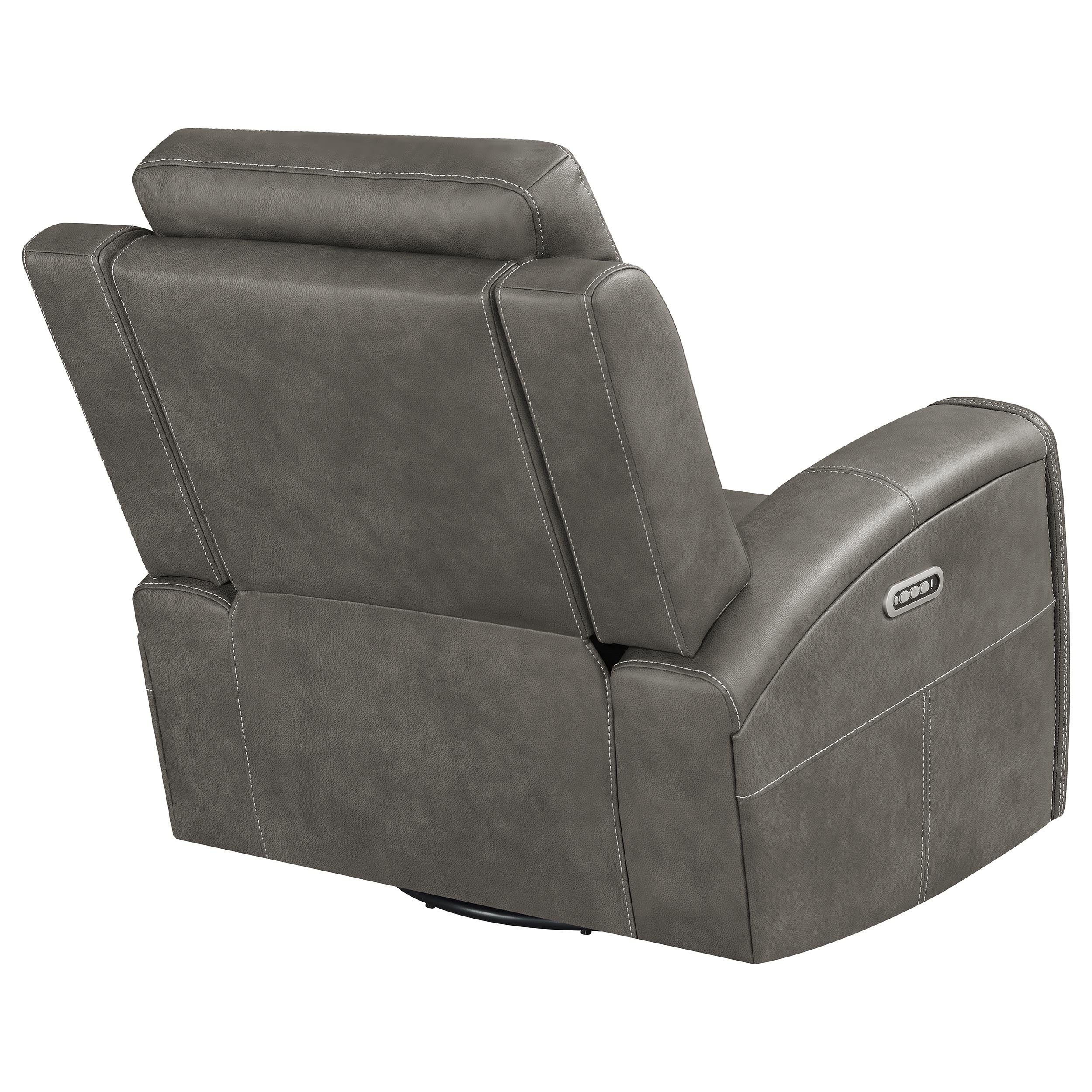 Brickston Triple Power Swivel Glider Recliner - Image 9