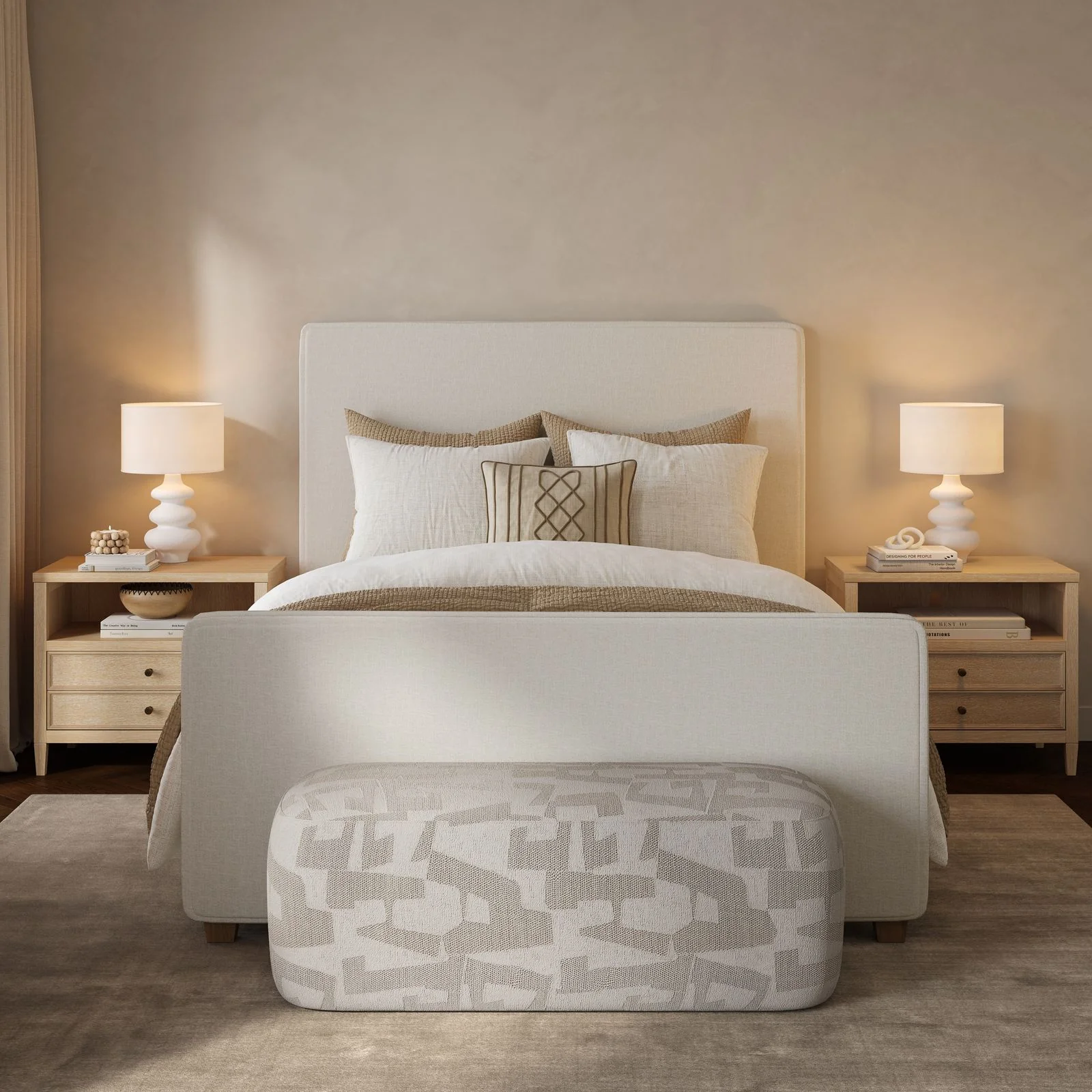 Bristol Park Ivory King Bed - Image 2