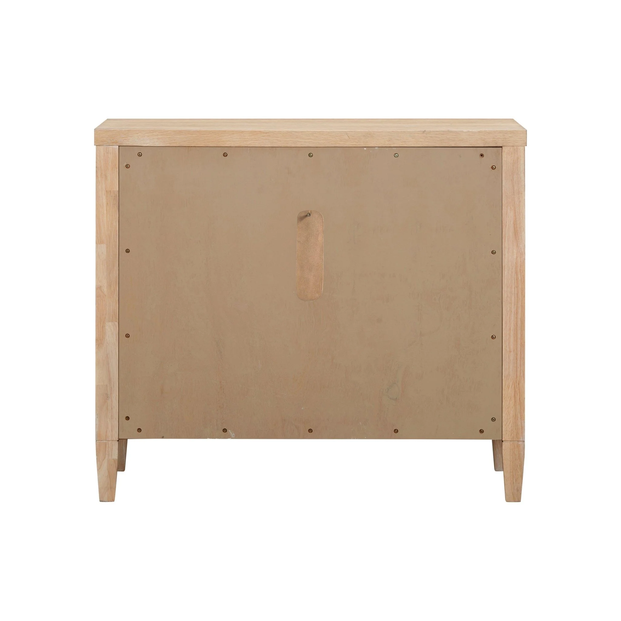Bristol Park Whitewashed Oak Wood Nightstand - Image 5