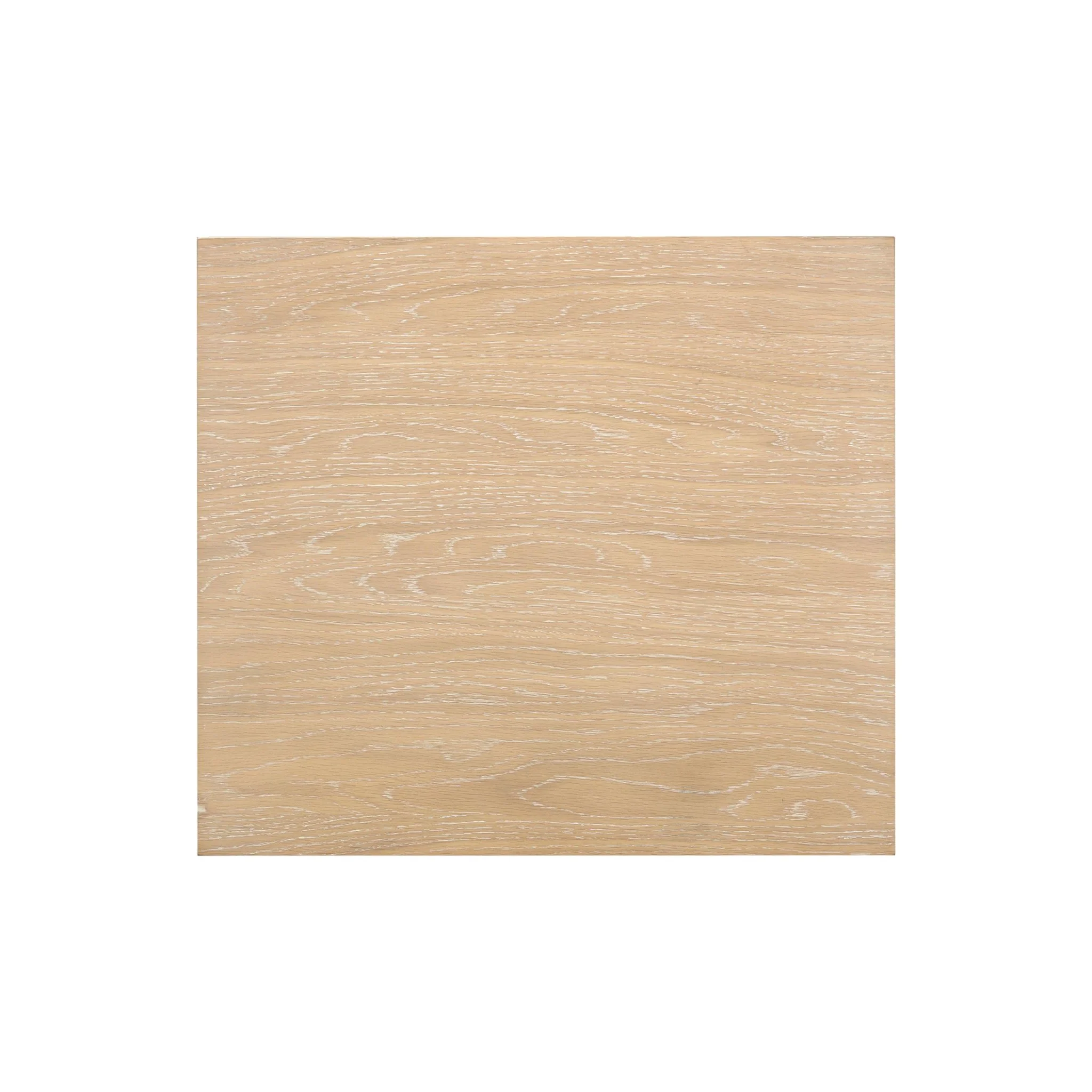 Bristol Park Whitewashed Oak Wood Open Nightstand - Image 4