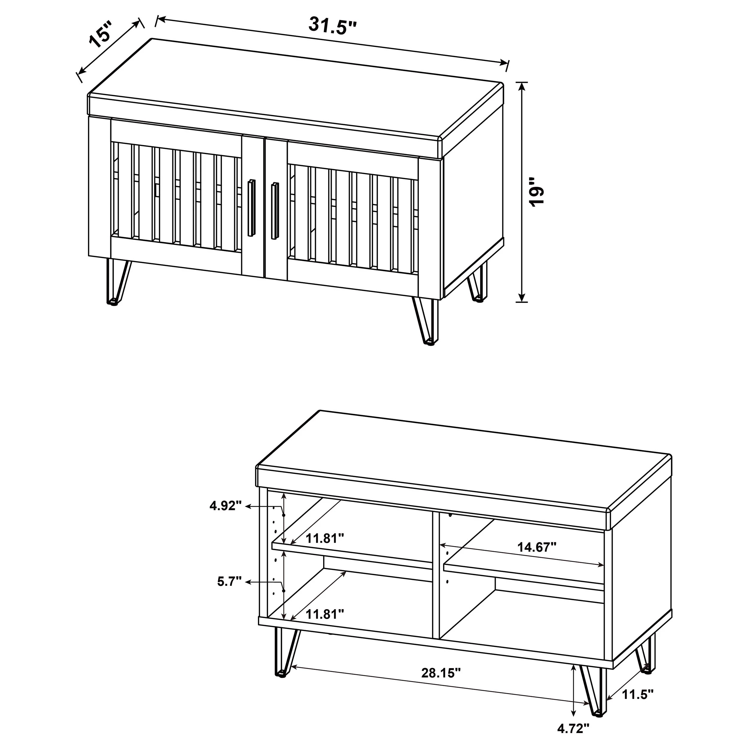 Brixton Storage Bench - Image 11