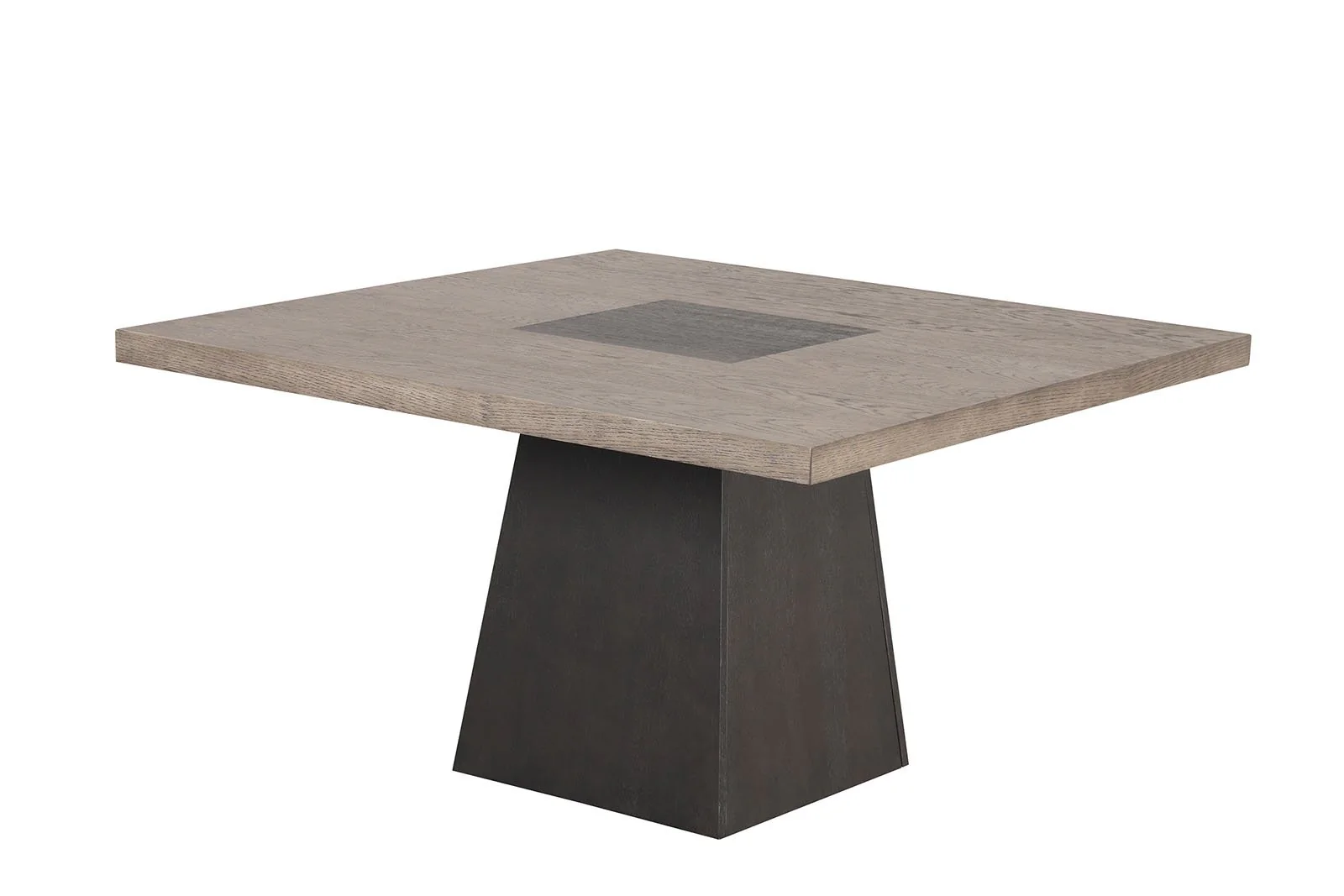 Broager Square Table, Rustic Oak/Dark Walnut - Image 2