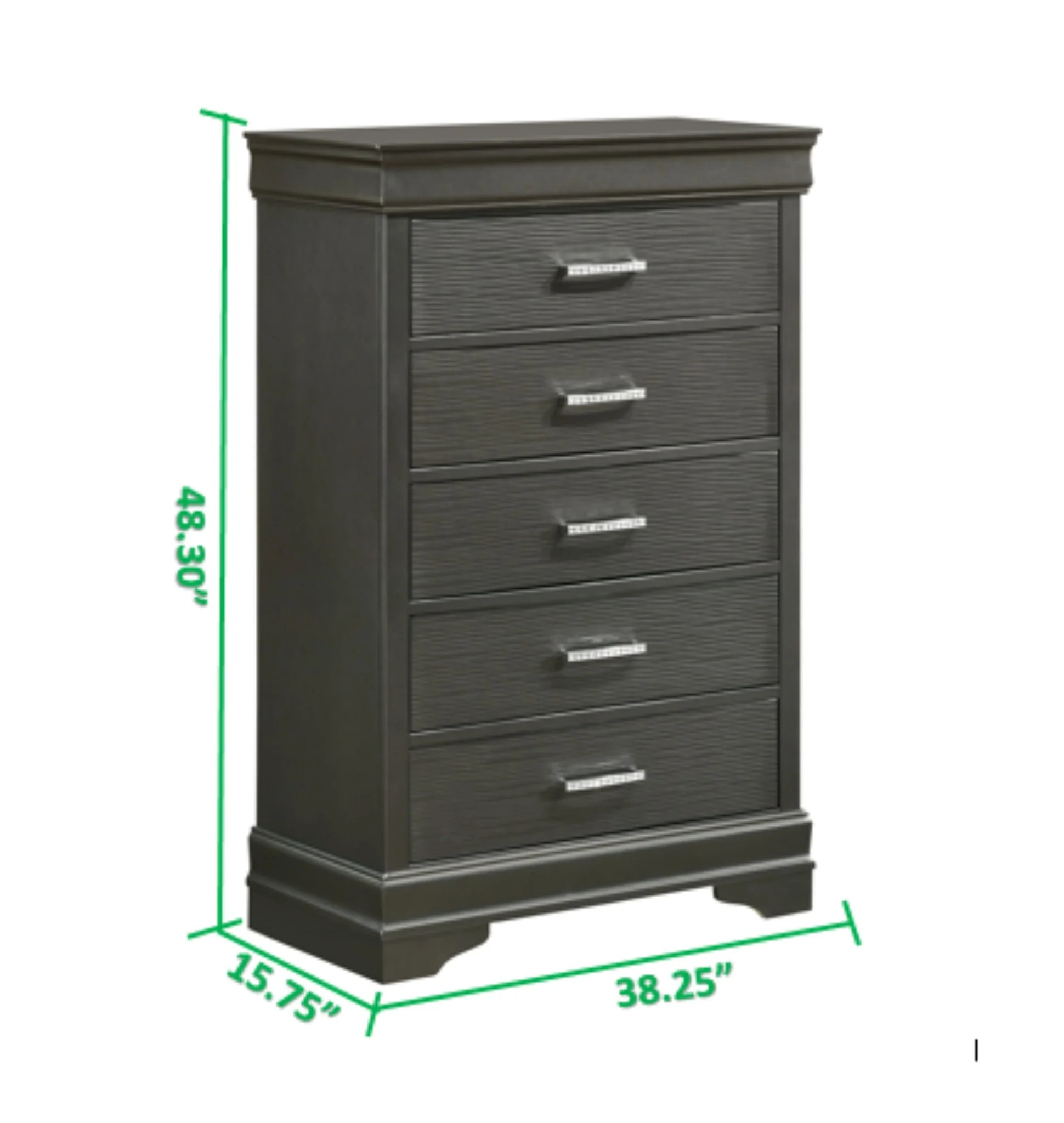 Brooklyn Chest Gray - Image 5