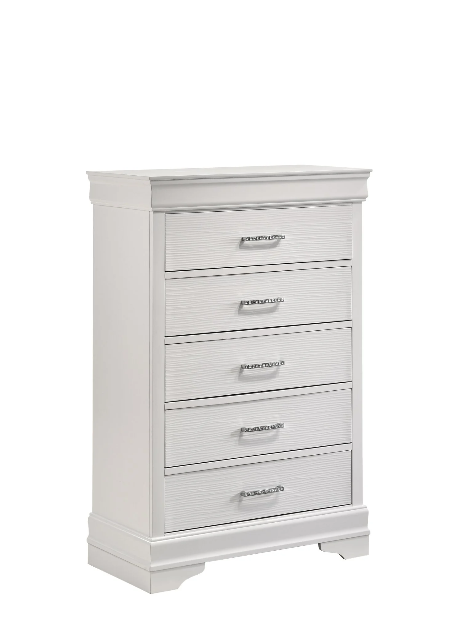 Brooklyn Full 5 Bedroom Set White - Image 16