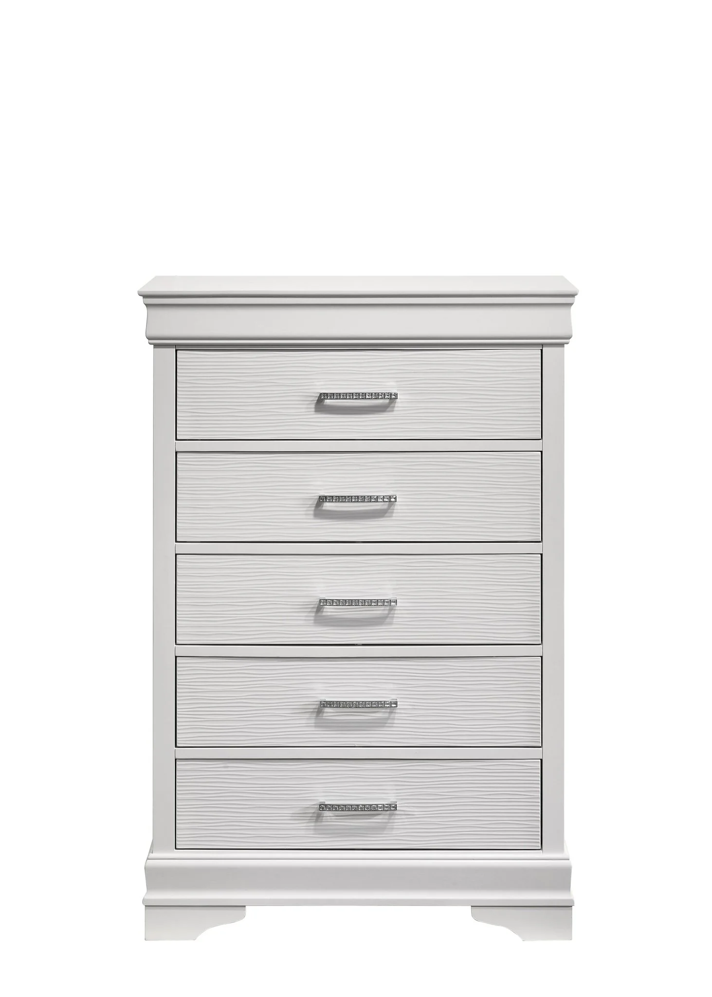 Brooklyn Queen 5 Bedroom Set White - Image 15