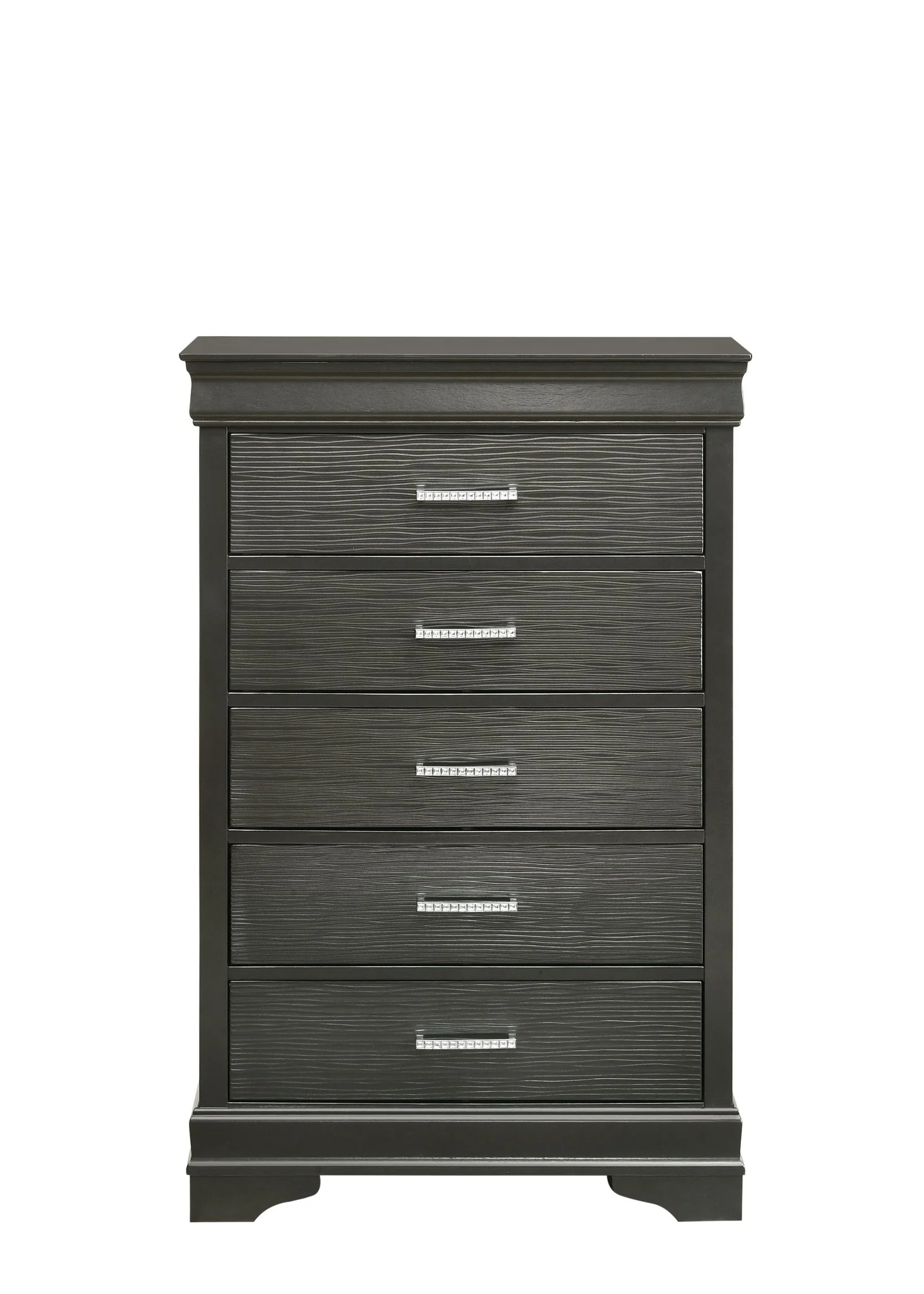 Brooklyn Twin 5 Bedroom Set Gray - Image 15