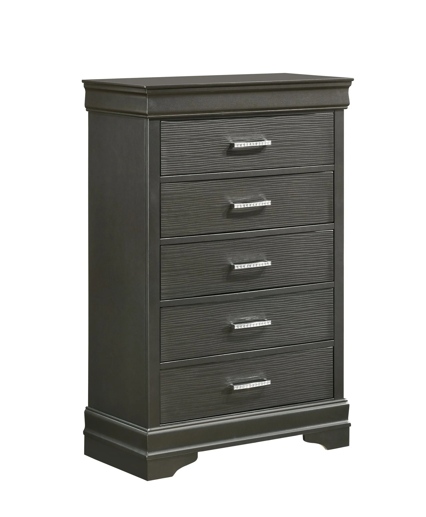 Brooklyn Twin 5 Bedroom Set Gray - Image 16